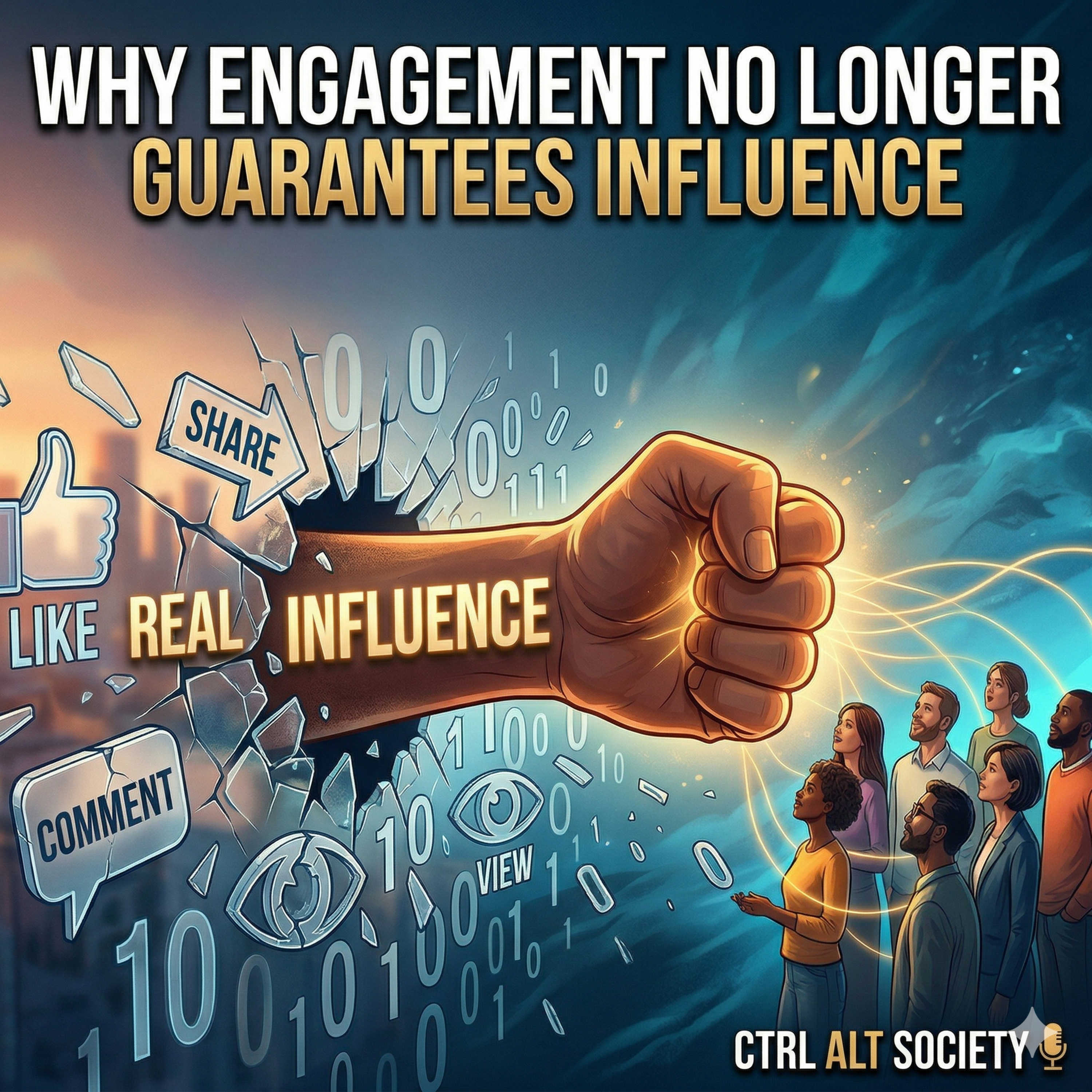 Why engagement metrics no longer guarantee influence episode artwork