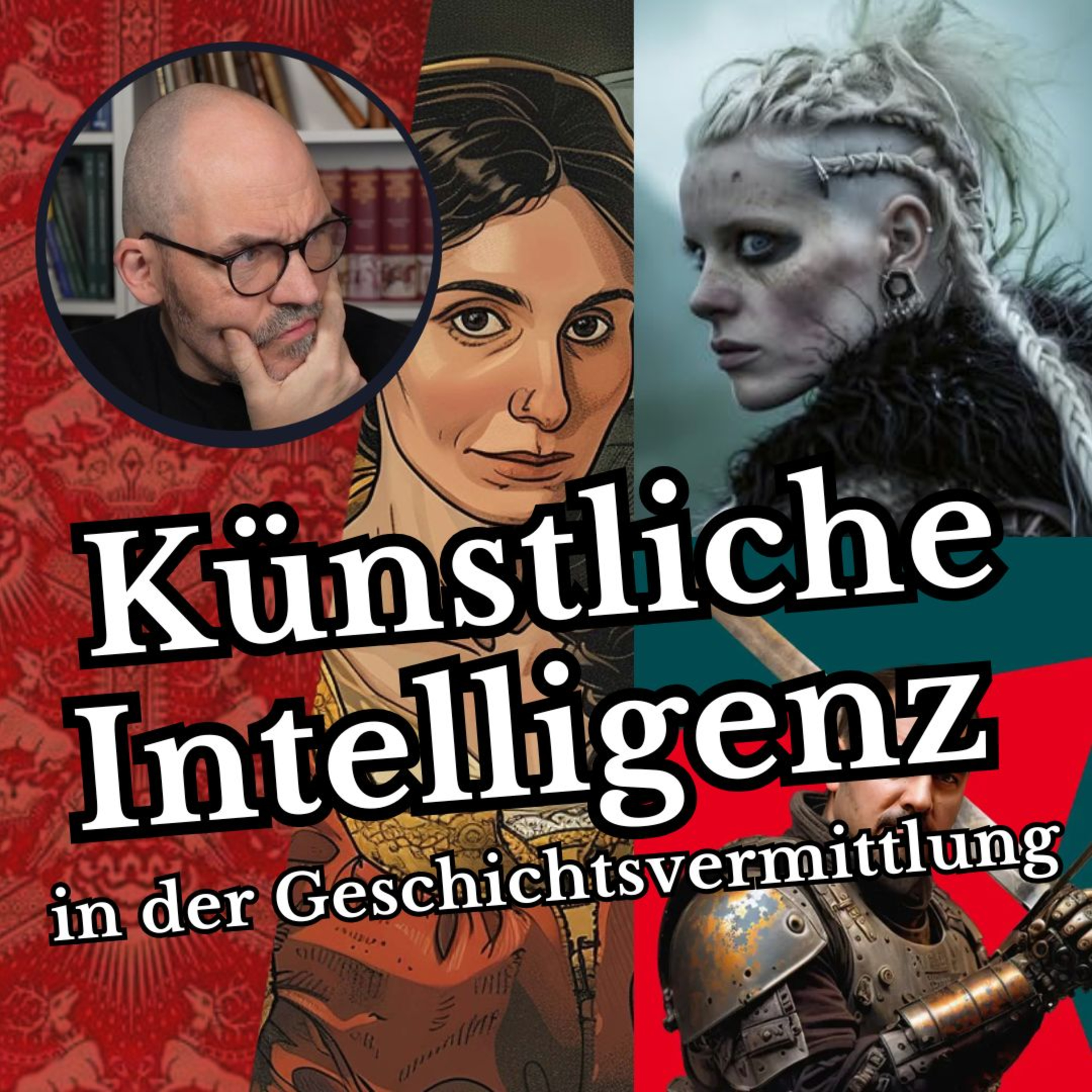 cover of episode Künstliche Intelligenz in der Geschichtsvermittlung