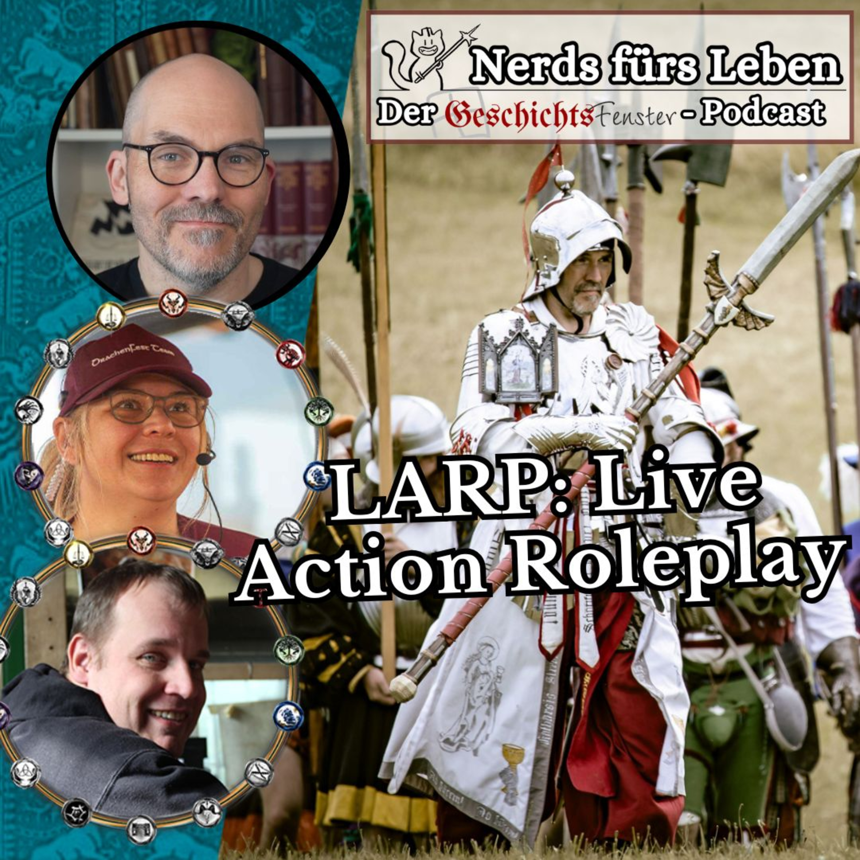 cover of episode Nerds fürs Leben, der Geschichtsfenster-Podcast - Folge 1: Larp