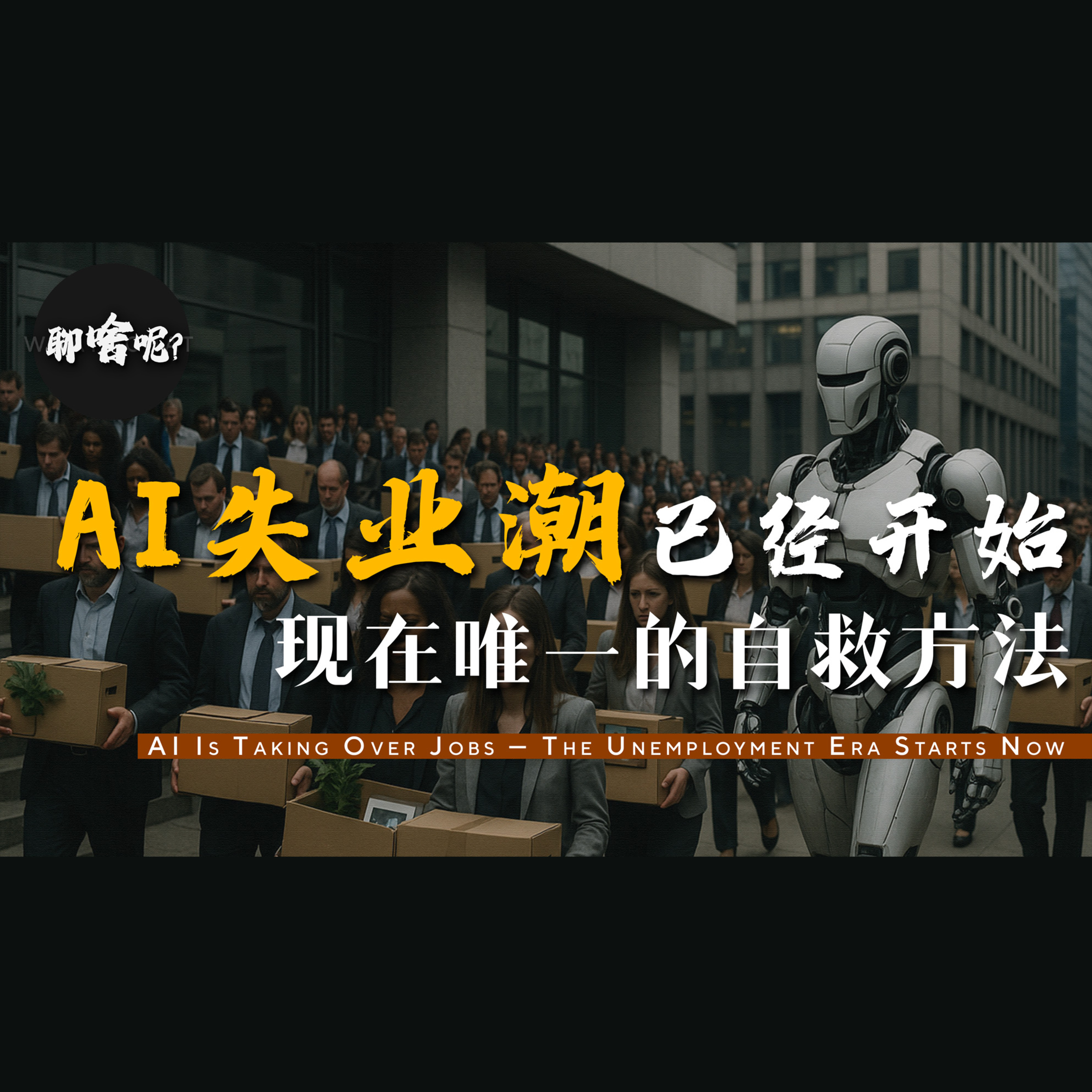 聊啥呢Vol.21【紧急】AI抢工作已经开始 你我应该从现在开始自救 episode artwork