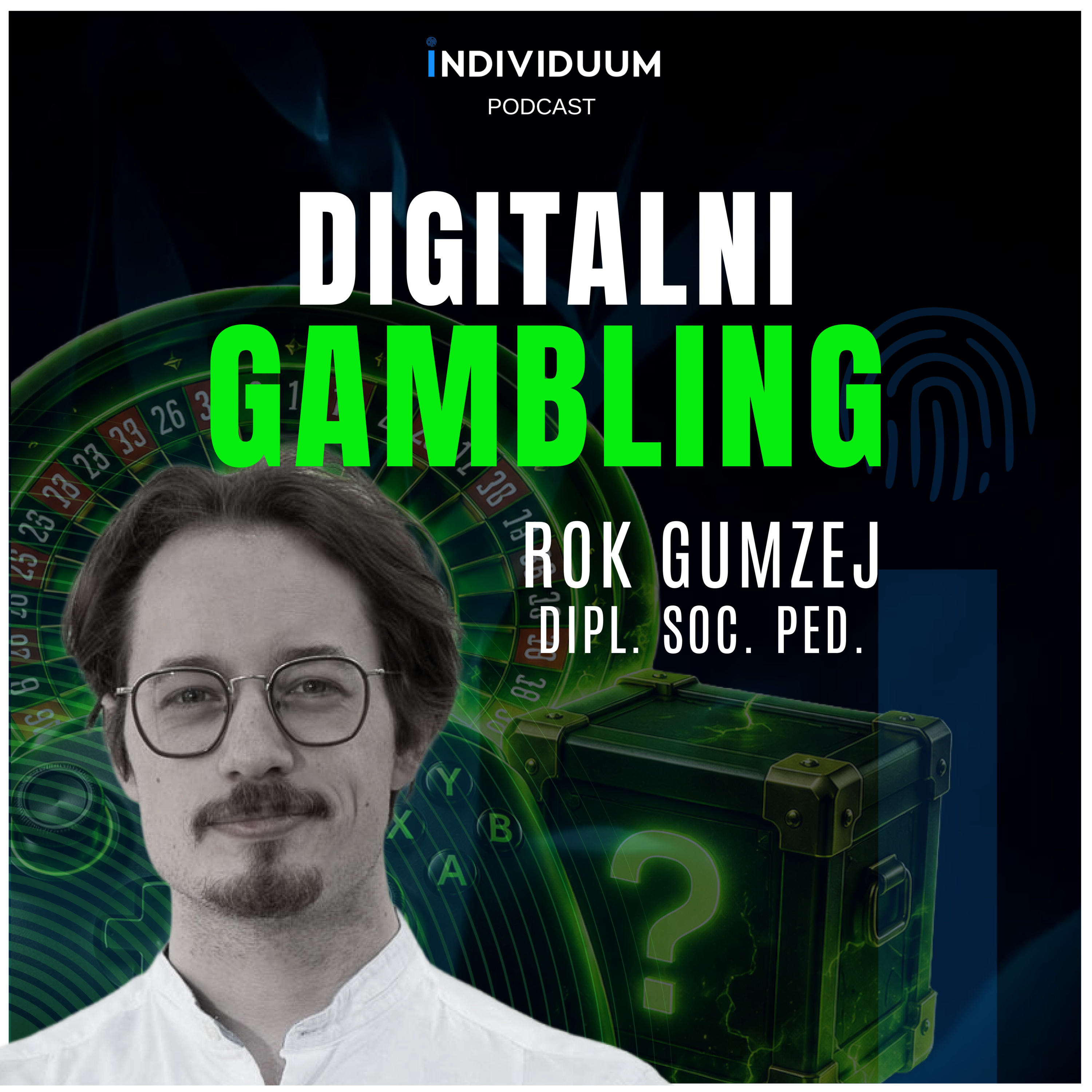 Digitalni gambling, videoigre in kripto odvisnosti | Rok Gumzej - LOGOUT | Individuum Podcast #49