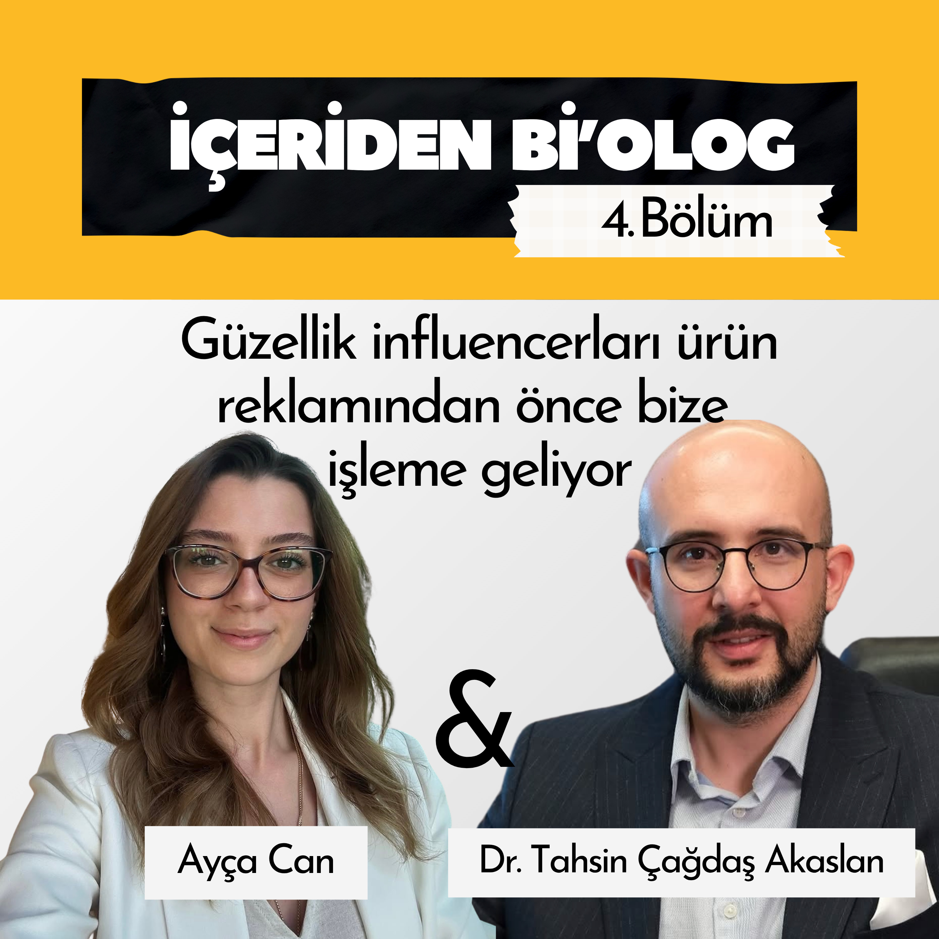 #69: Güzellik influencerları ürün reklamından önce bize işleme geliyor | Dr. Tahsin Çağdaş Akaslan