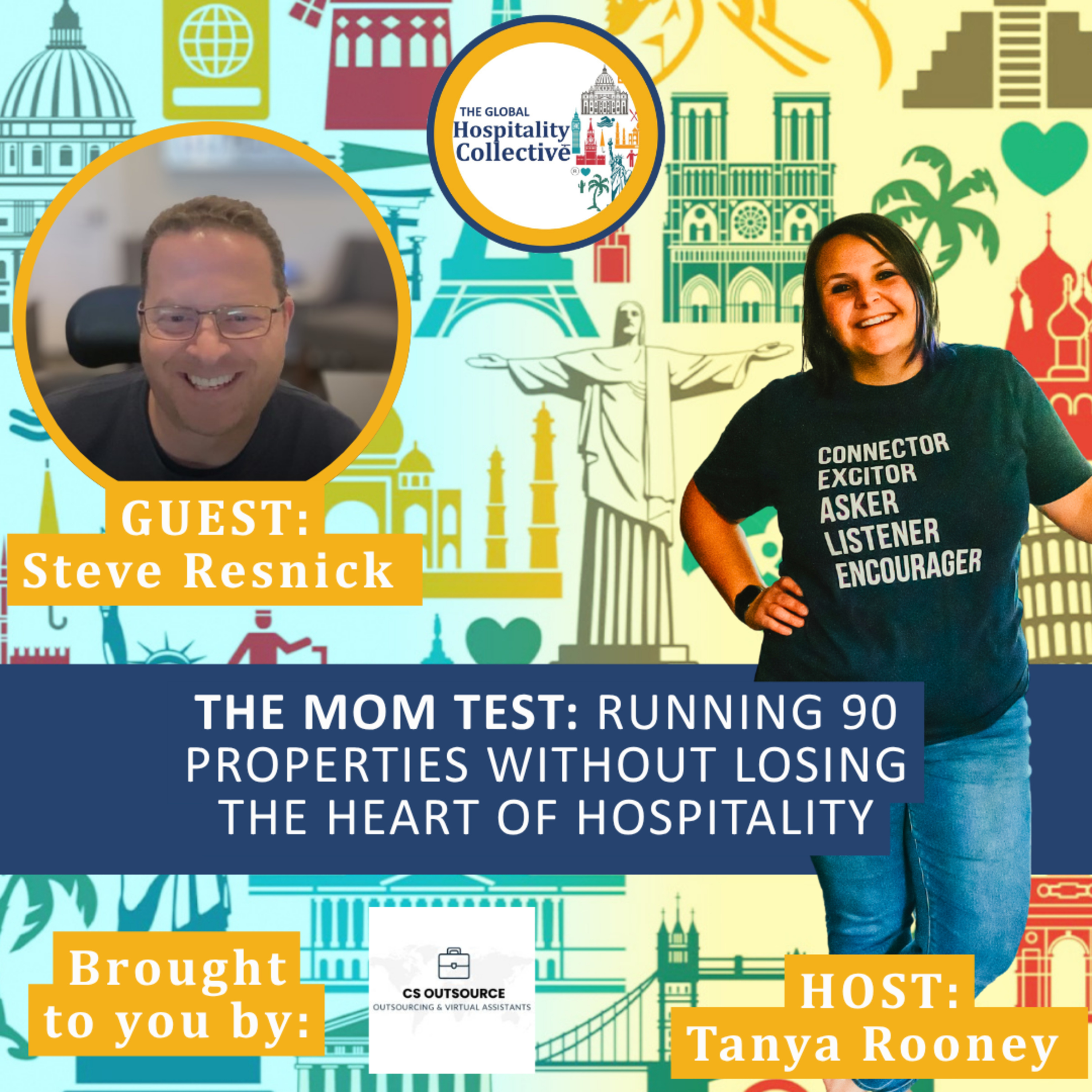 Episode 8 - The Mom Test: Steve Resnick on Running 90 Properties Without Losing the Heart of Hospitality episode artwork