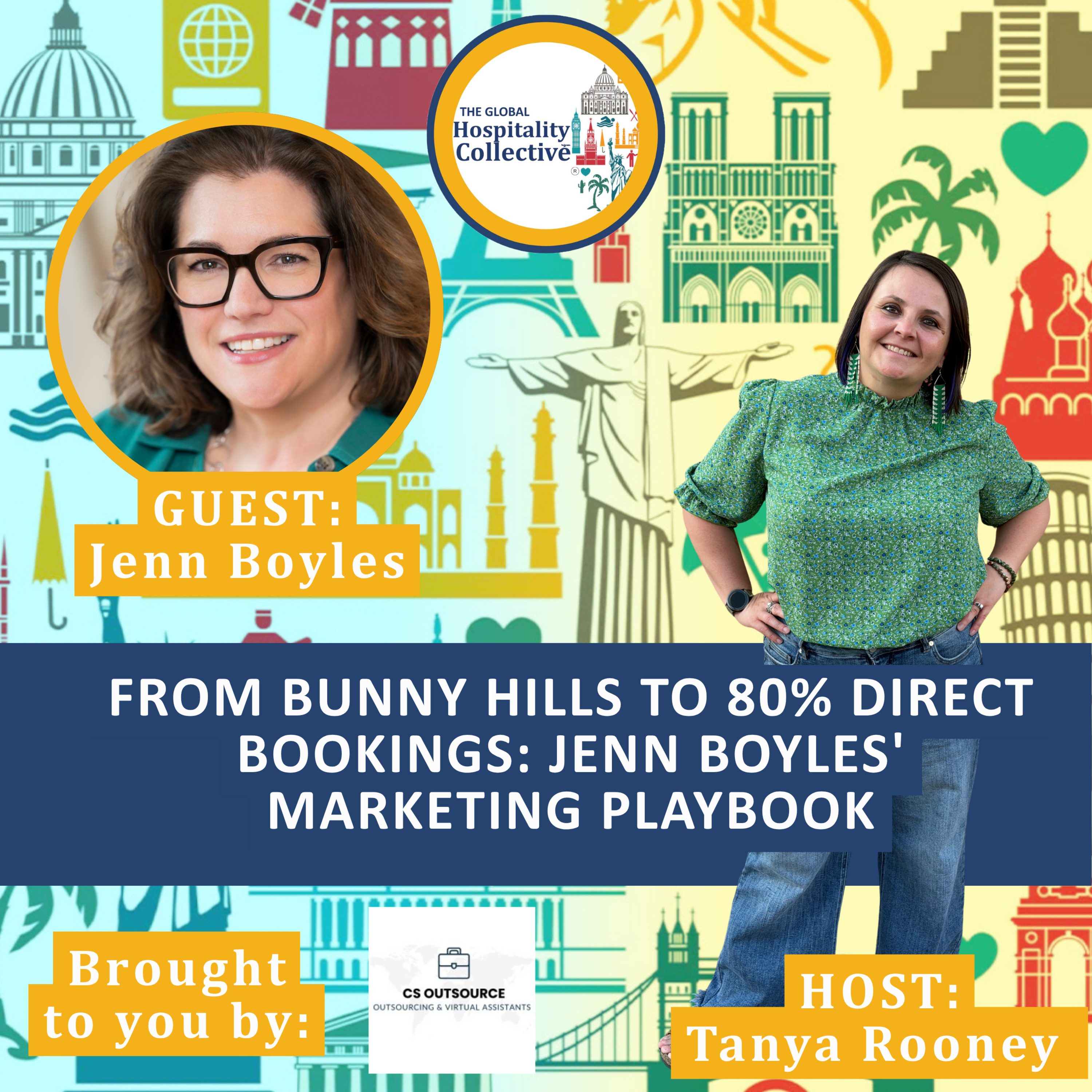 Episode 14 - From Bunny Hills to 80% Direct Bookings: Jenn Boyles' Marketing Playbook episode artwork
