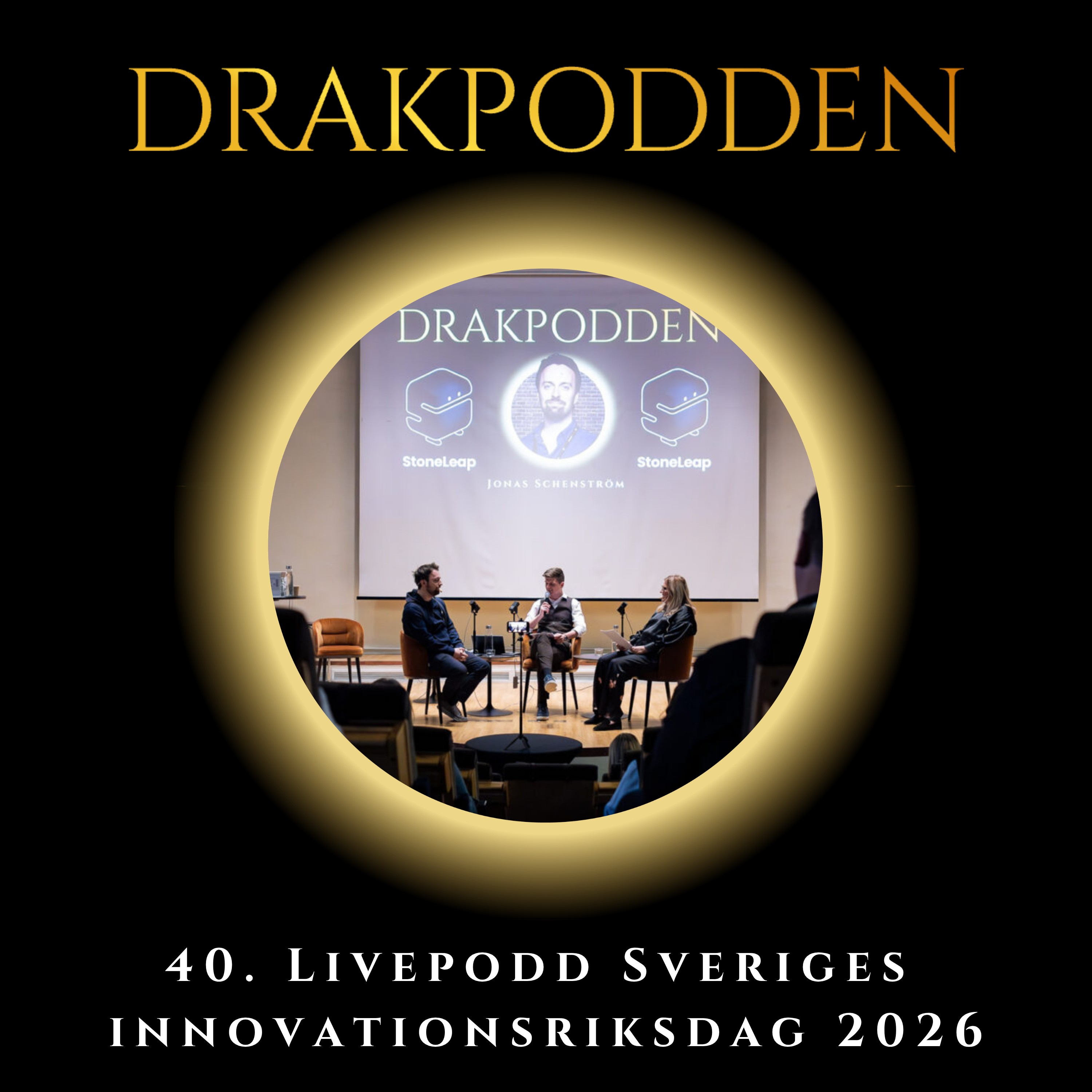 40. LIVE från Innovationsriksdagen 2026 – Möt Jonas Schenström som bygger "Loveable för spel", bolaget som värderas till över 1 miljard kronor med 80.000 sign-ups redan innan lansering! episode artwork