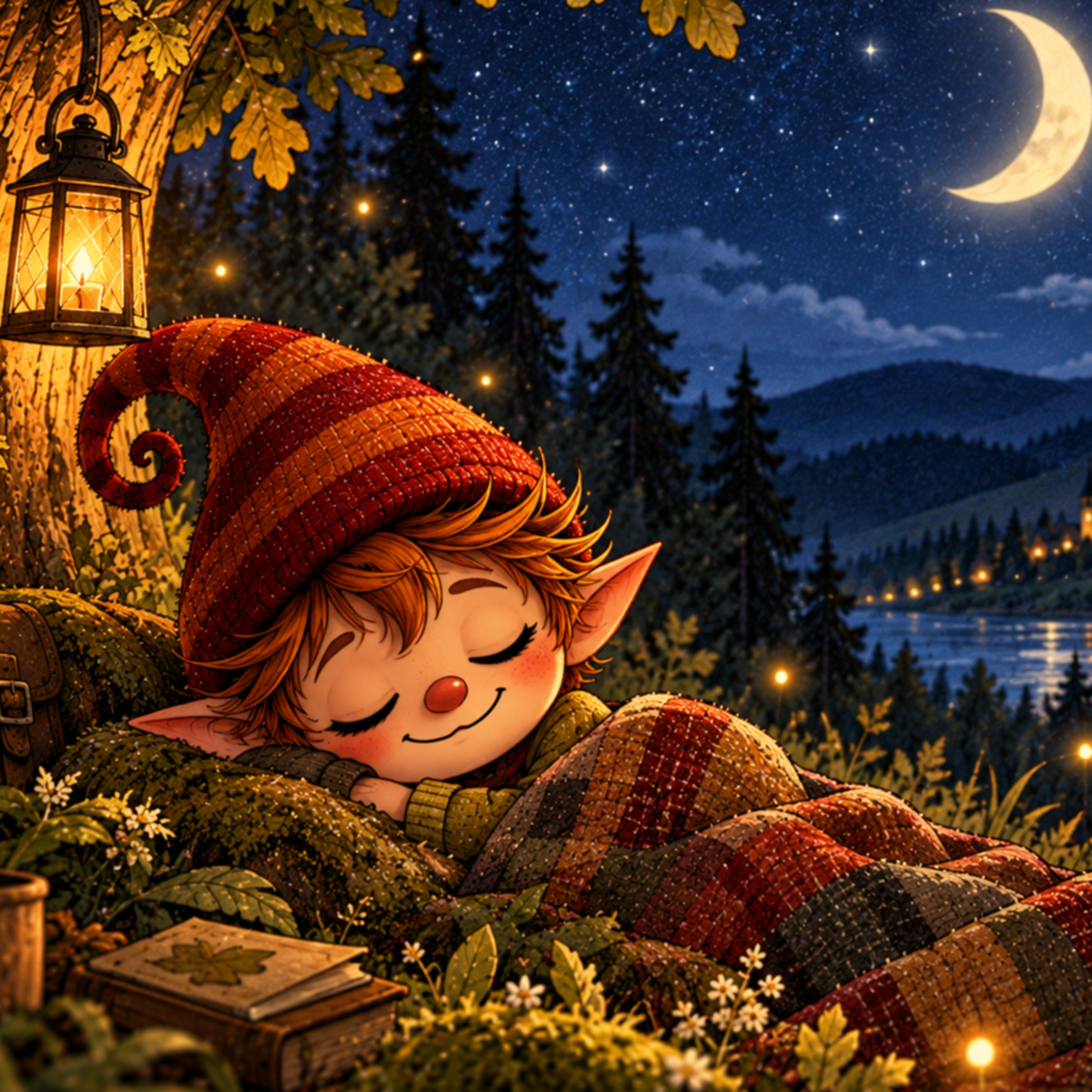 Dobrou noc skřítku 🌙 | Mindfulness relaxační procházka