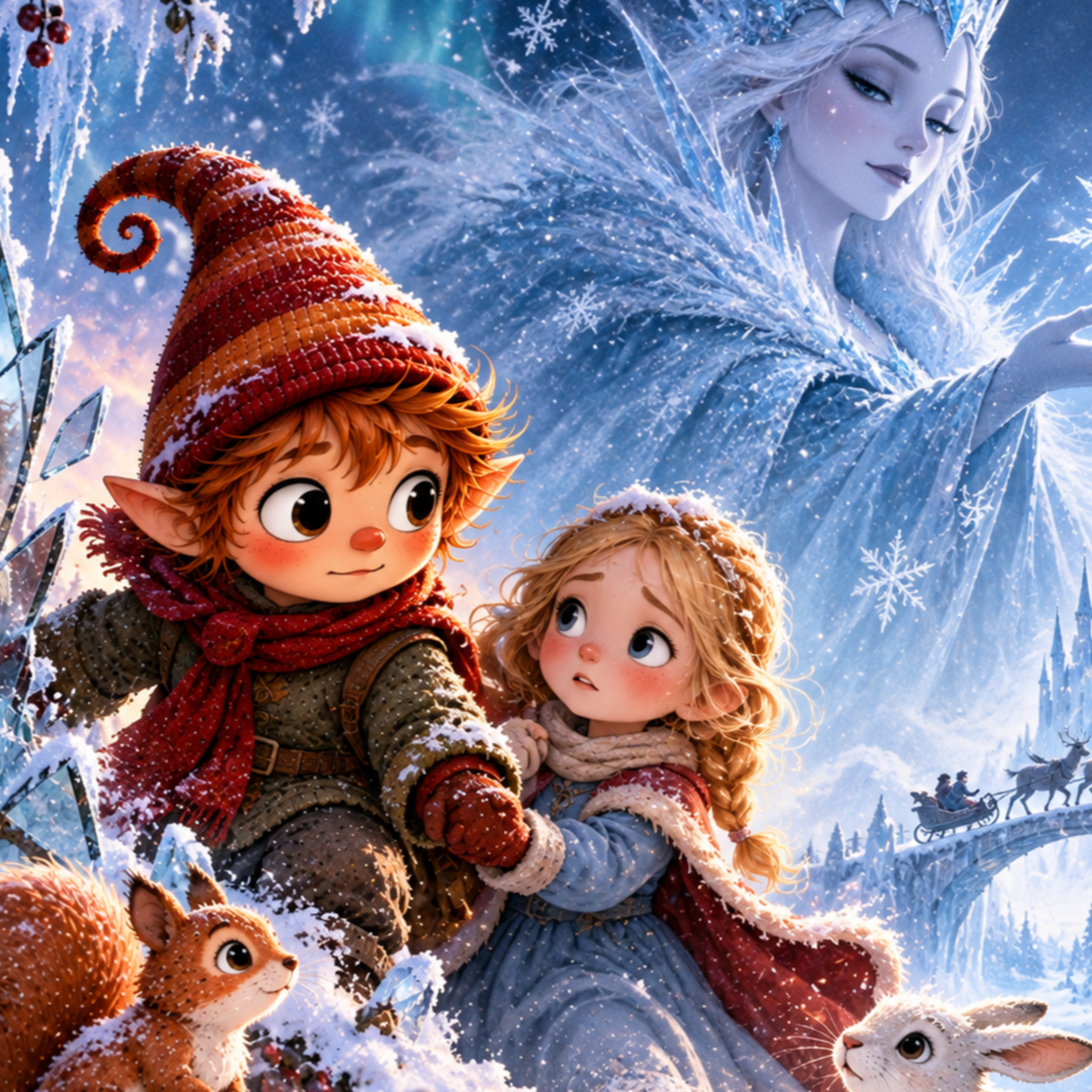 Ledová královna ❄ | Objevílek poslouchá pohádky
