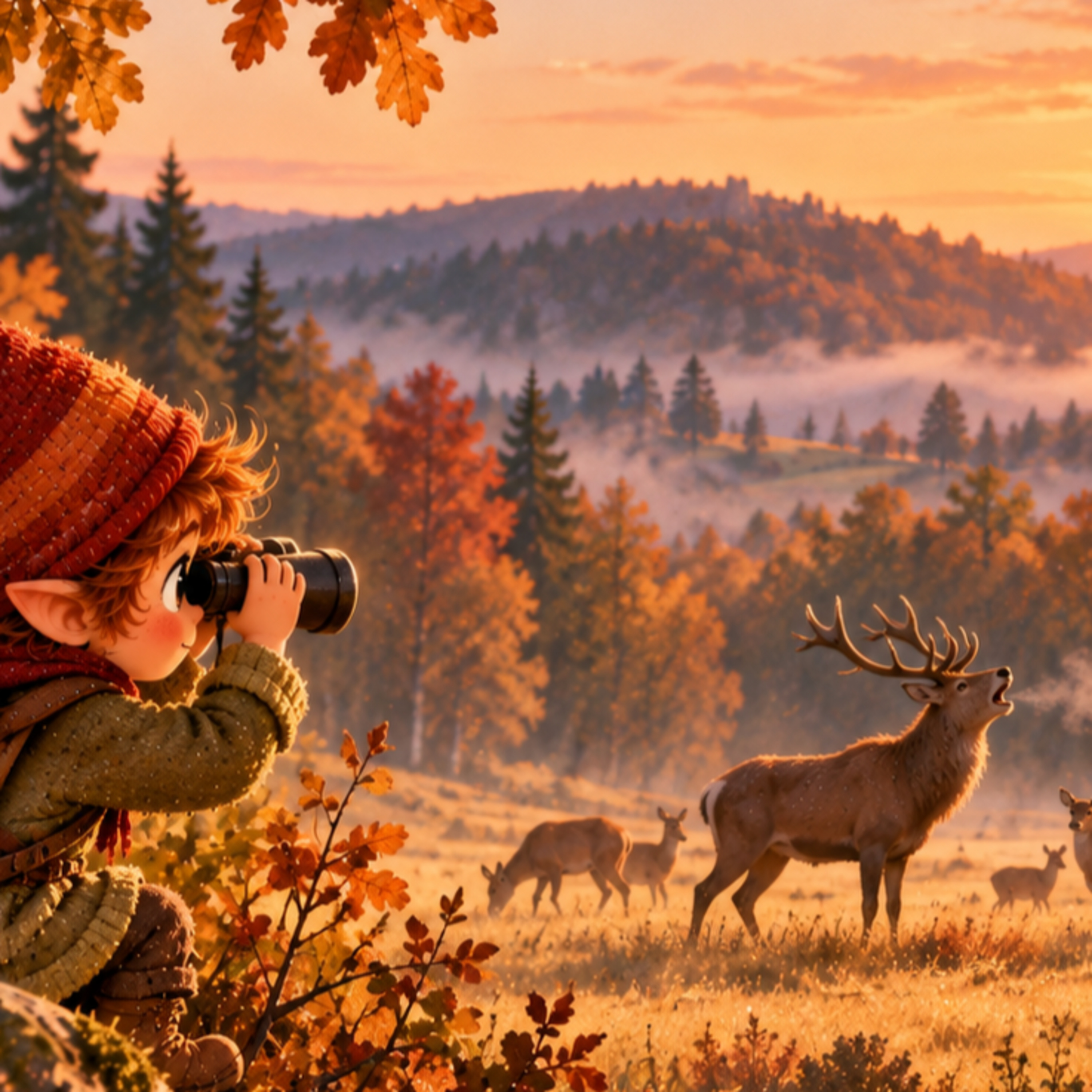 Proč se říjen jmenuje říjen? 🦌 | Podzimní dobrodružství pro malé dobrodruhy