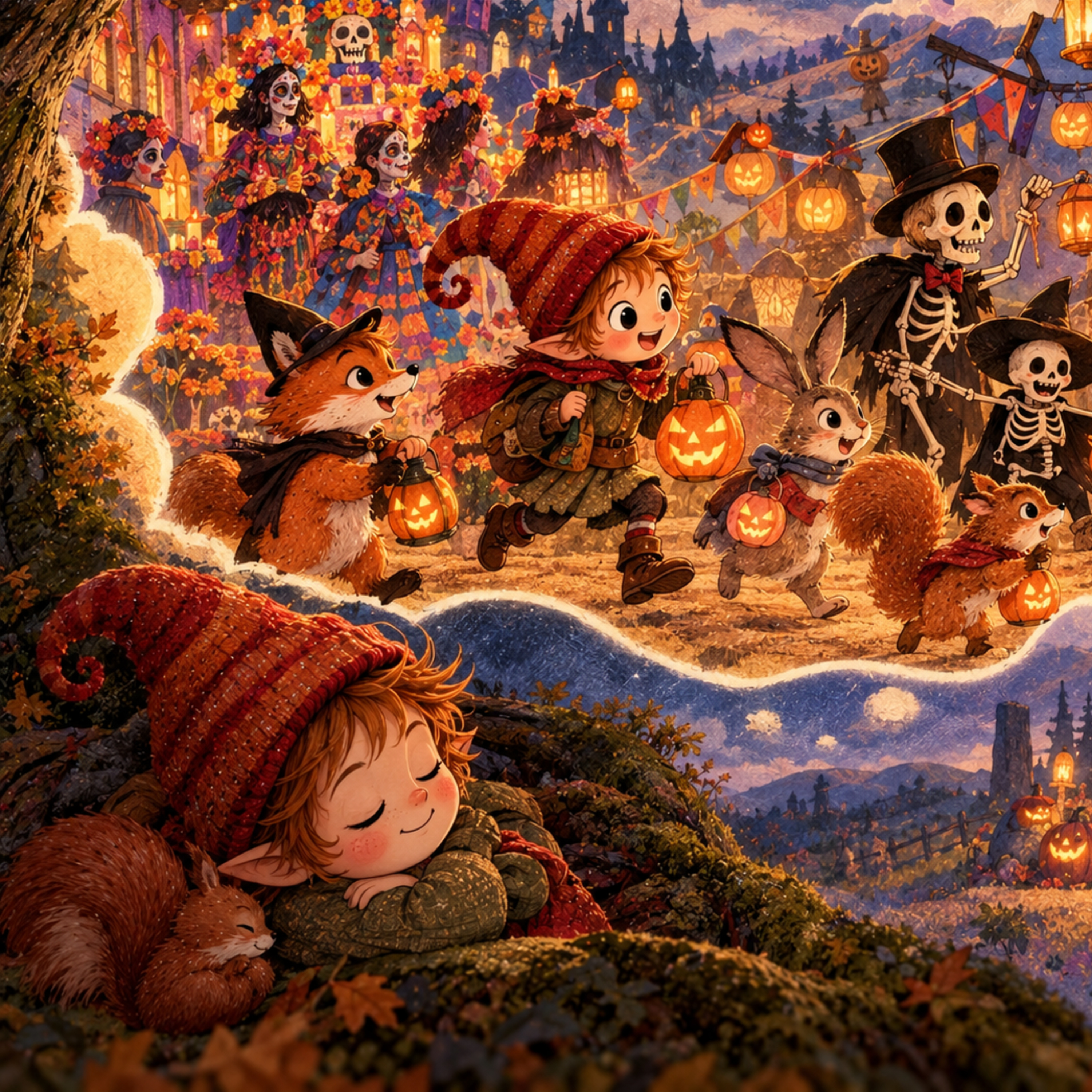 Haloweenská fantazie 🎃 | Bláznivý příběh plný strašidel