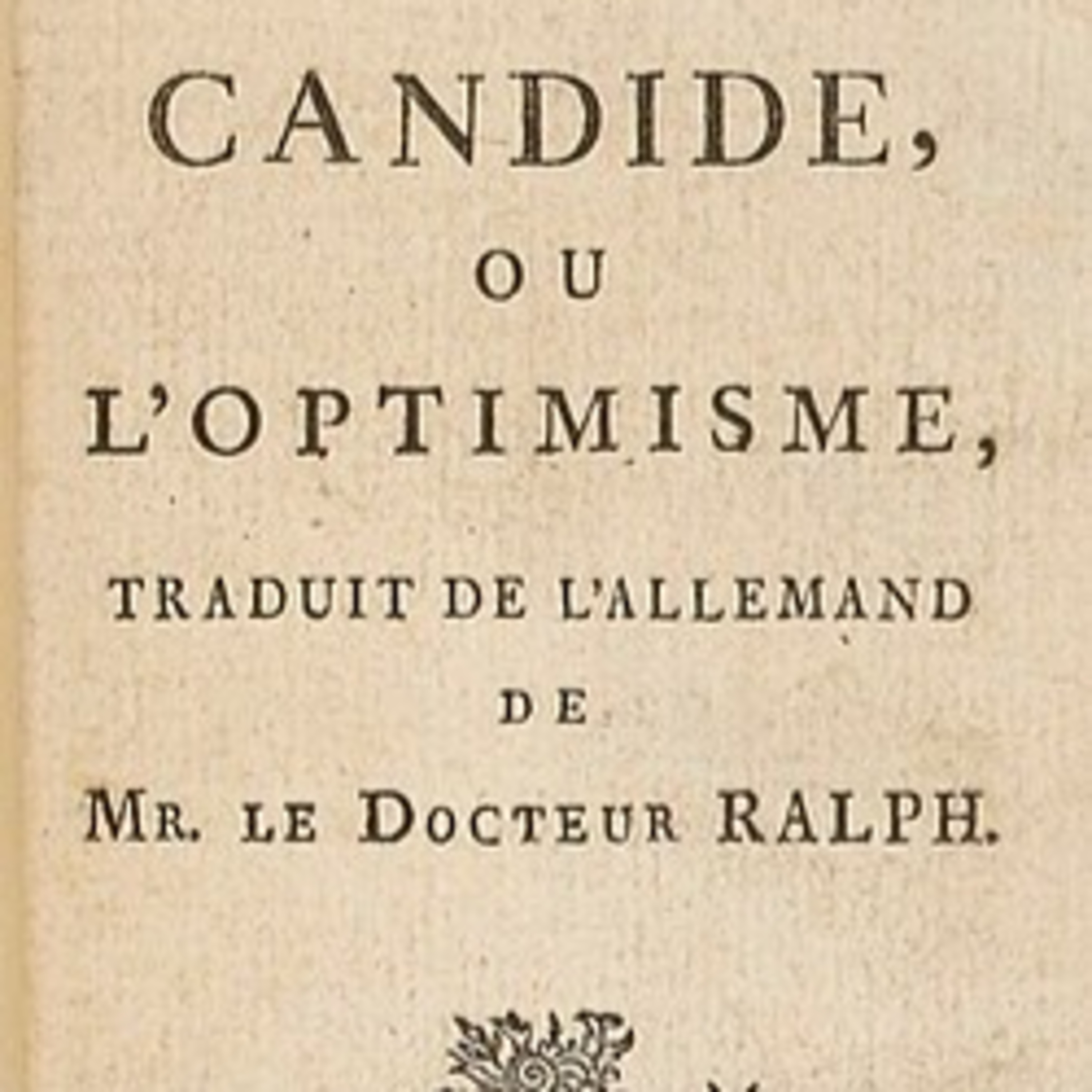 Candide, ou l'optimisme by Voltaire episode artwork