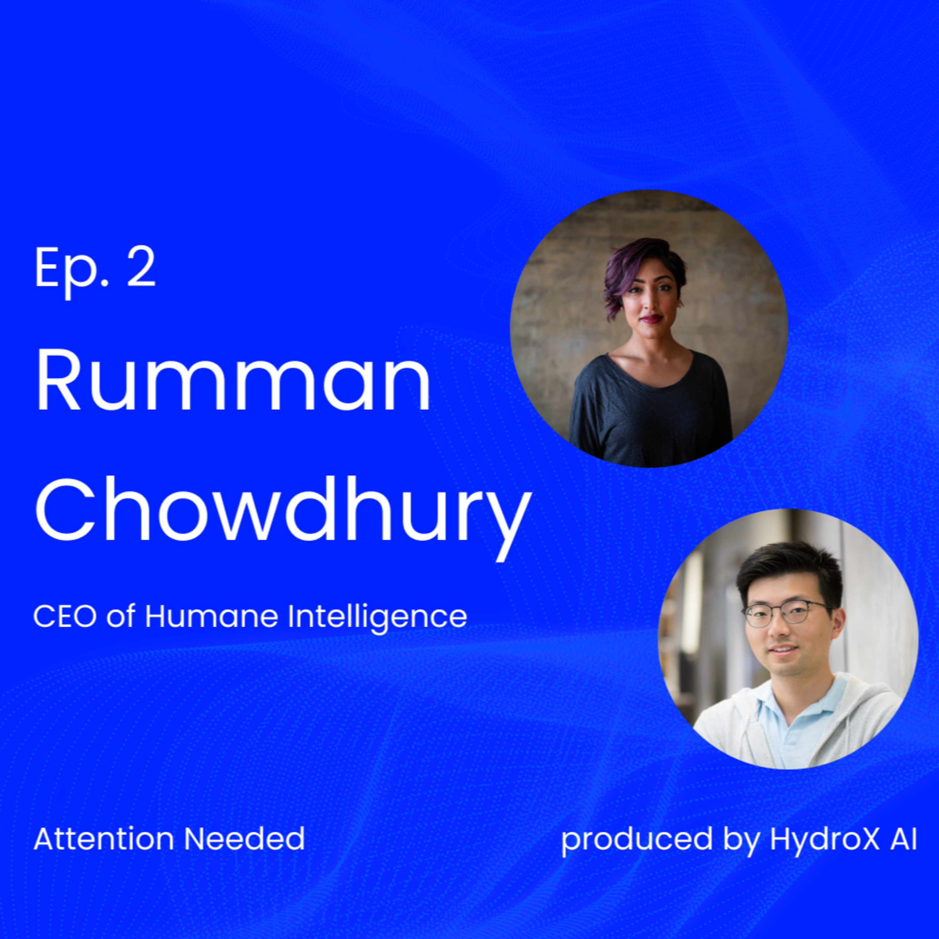How to Interpret AI Safety in the Context of Culture, Ethics, and Regulation with Humane Intelligence's Rumman Chowdhury episode artwork