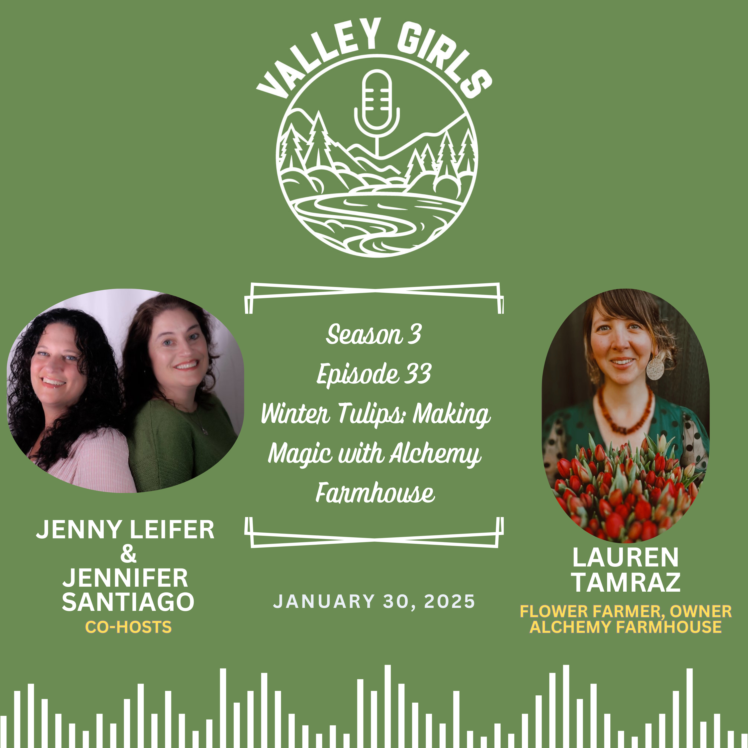 33. Winter Tulips: Making Magic with Alchemy Farmhouse episode artwork