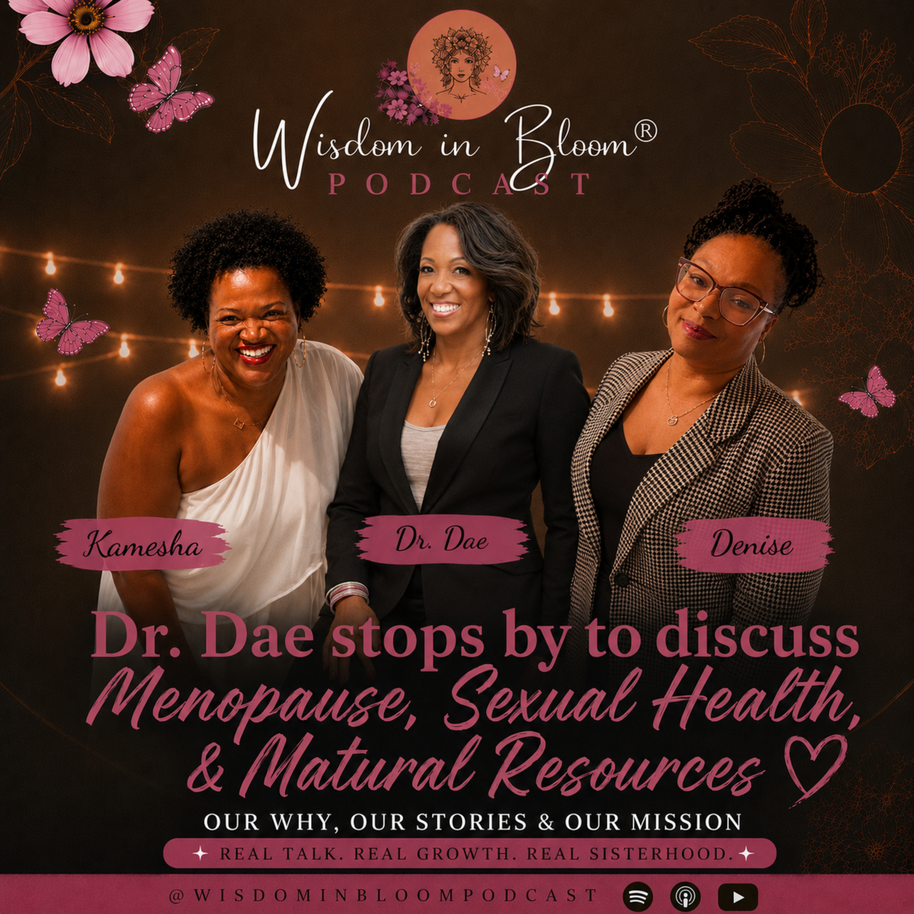 Ep48: Dr. Dae stops by to discuss Natural Resources, Menopause & Sexual Health episode artwork