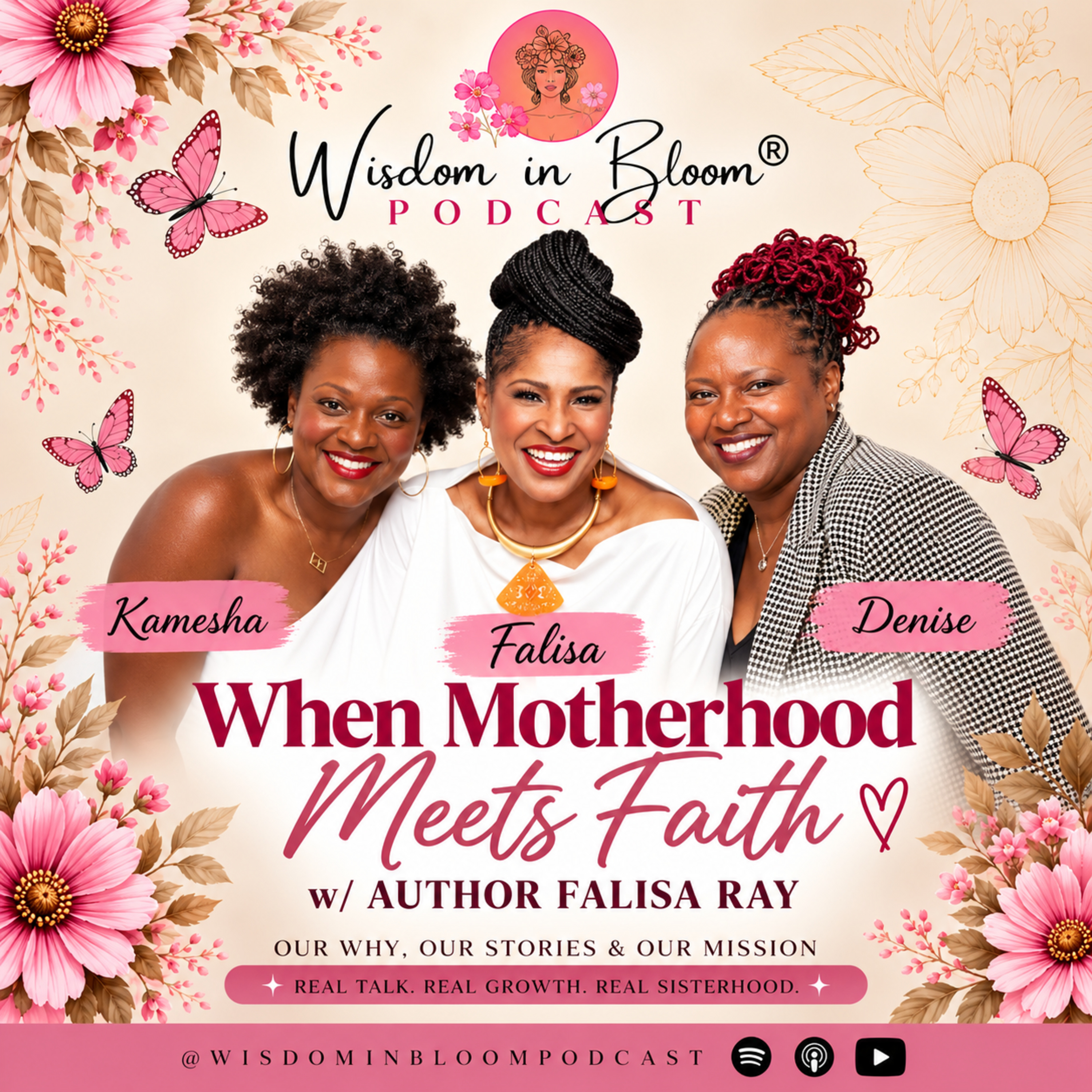 Ep54: When Motherhood Meets Faith: Raising Them, Releasing Them & Rediscovering You w/Author Falisa Ray