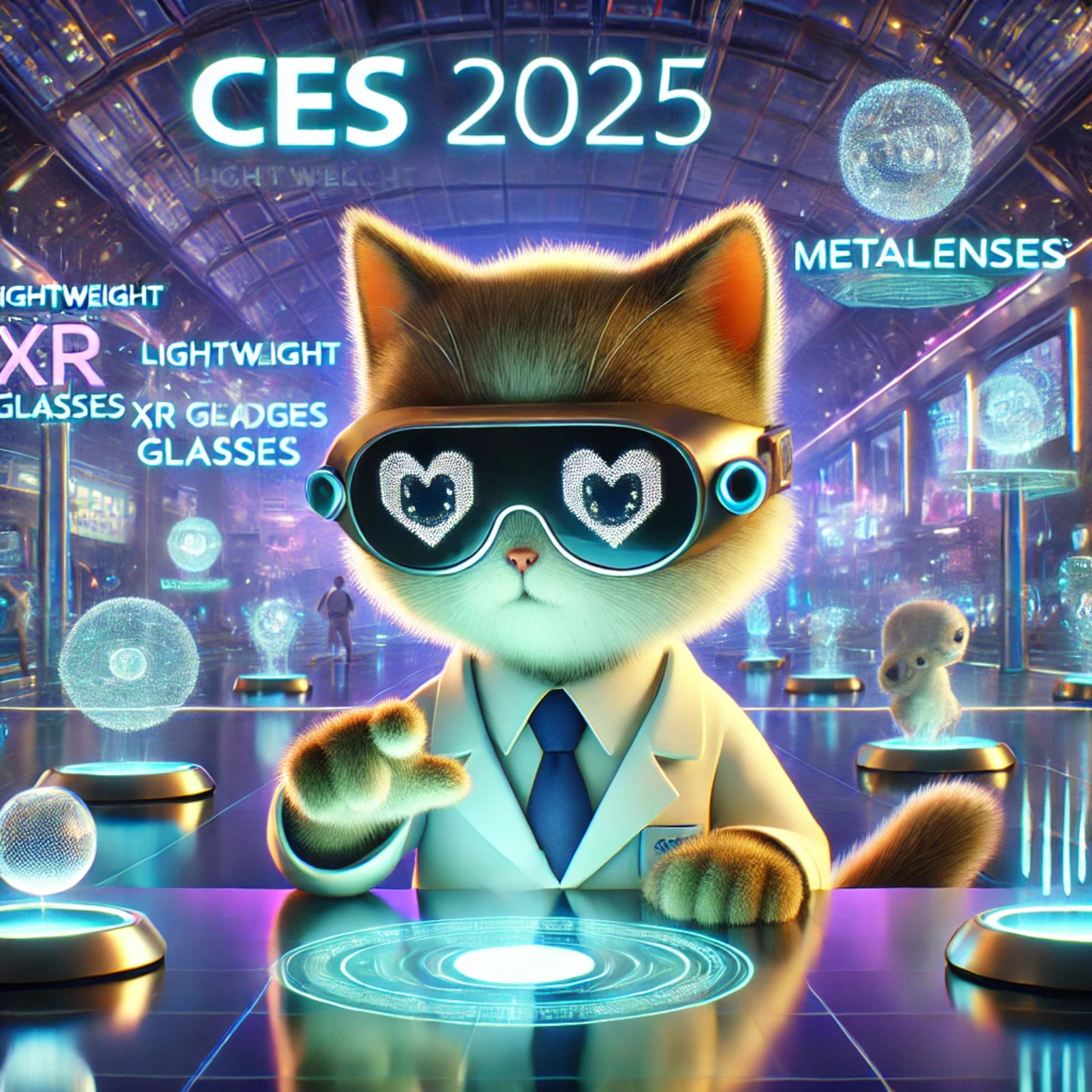 CES 2025 Highlights XR: Purr-spectives on the future of extended reality | E. 19 episode artwork