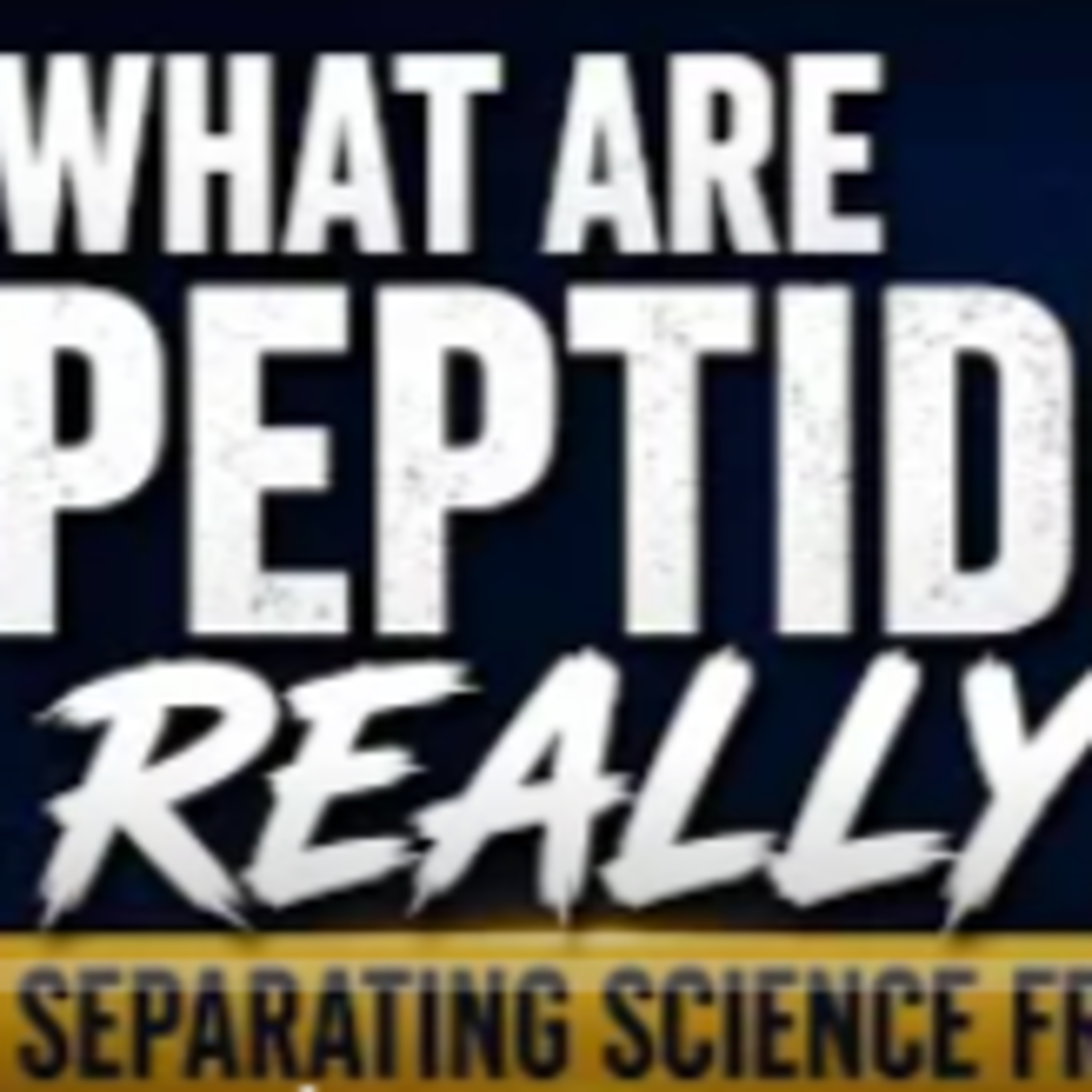 What Are Peptides, Really? Separating the Science from the Hype episode artwork