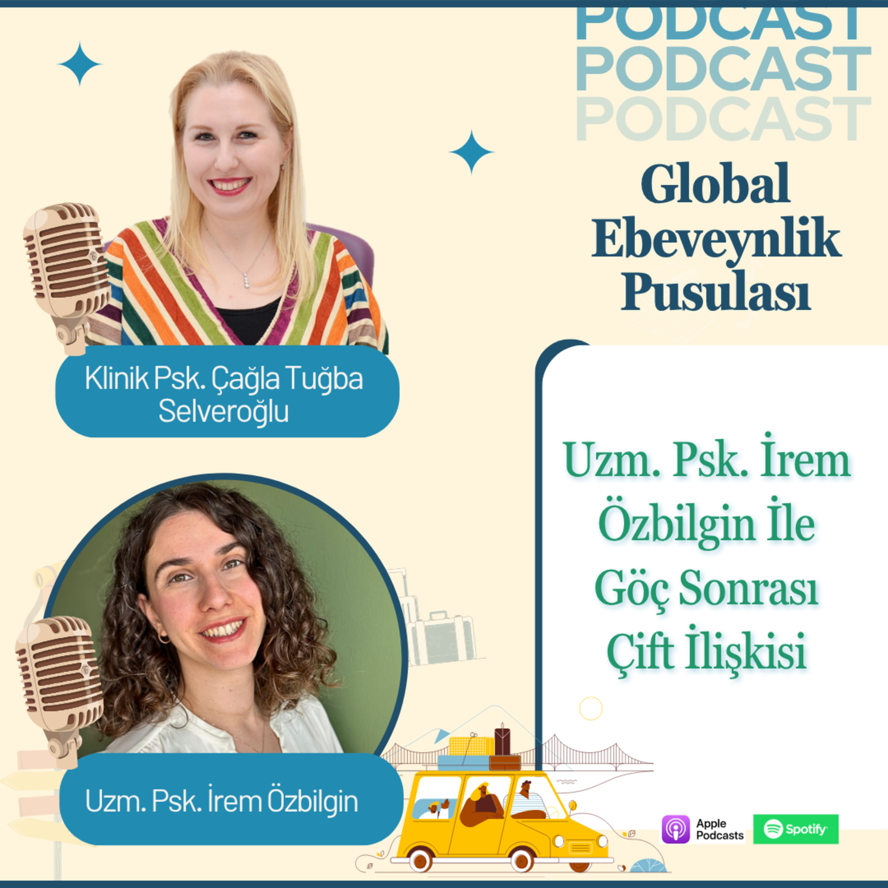 Uzman Psikolog İrem Özbilgin: Göç Sonrası Çift İlişkisi | Relationship Dynamics & Migration Psychology | E014 episode artwork