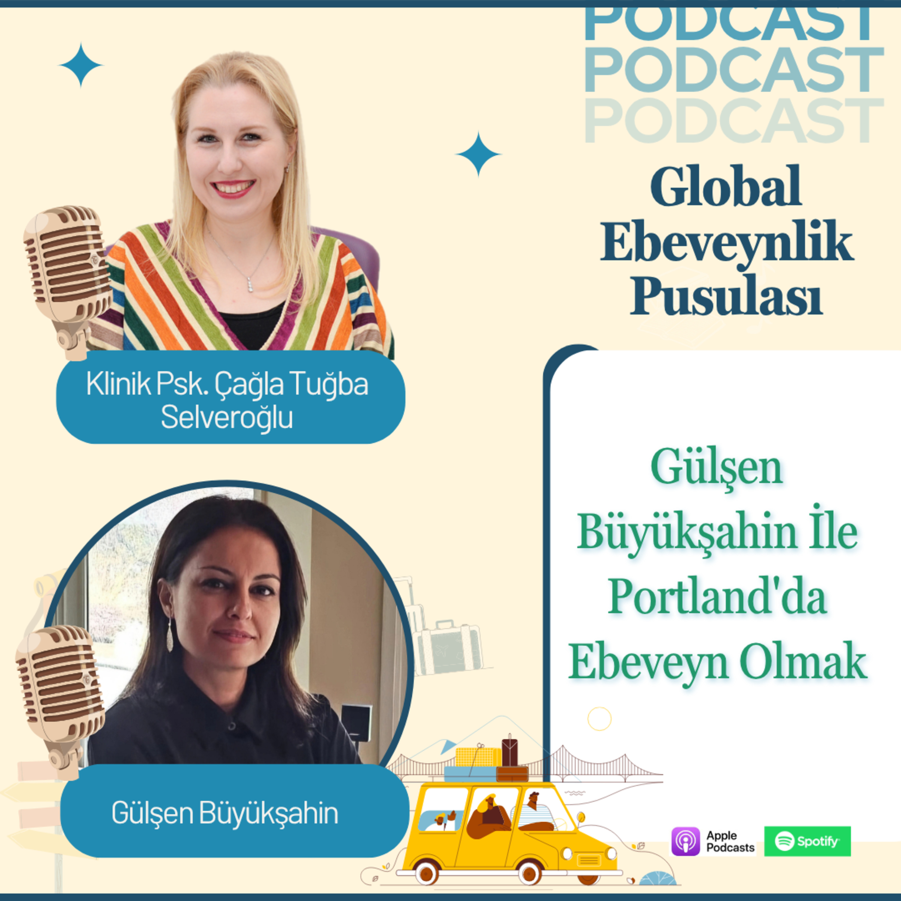Gülşen Büyükşahin: Portland’da Ebeveyn Olmak | Expat Parenting & Family Adaptation | E021 episode artwork