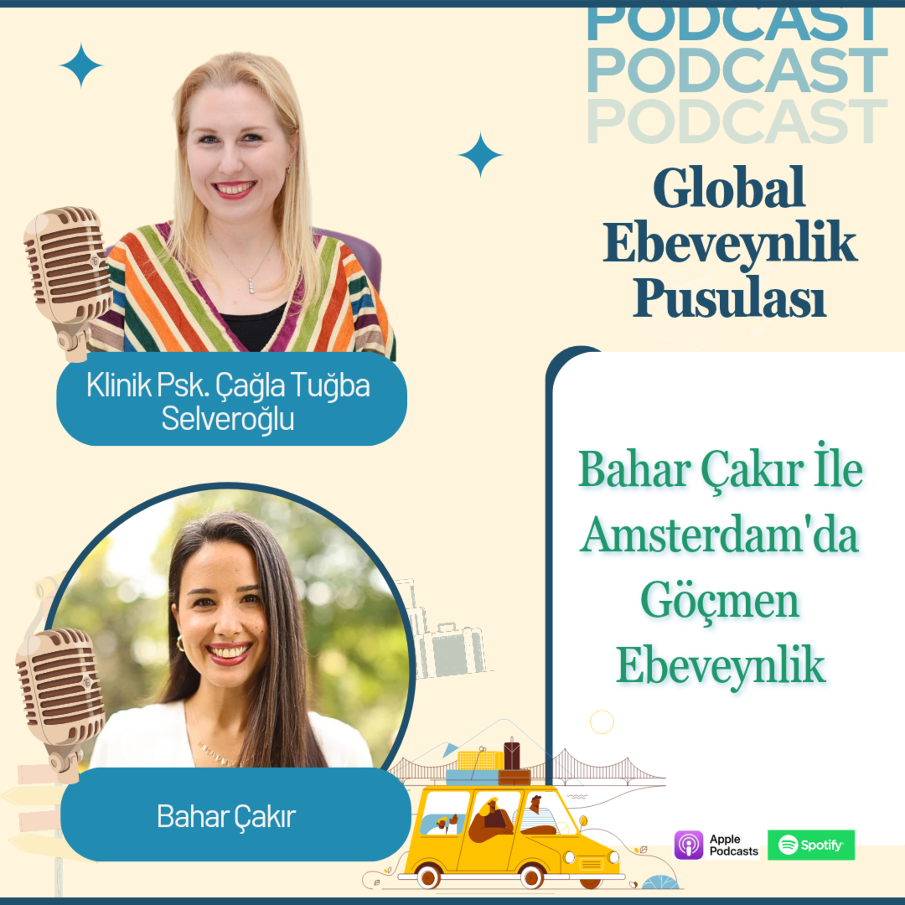 Bahar Çakır: Amsterdam’da Göçmen Ebeveynlik | Expat Parenting & Cultural Adaptation | E024 episode artwork