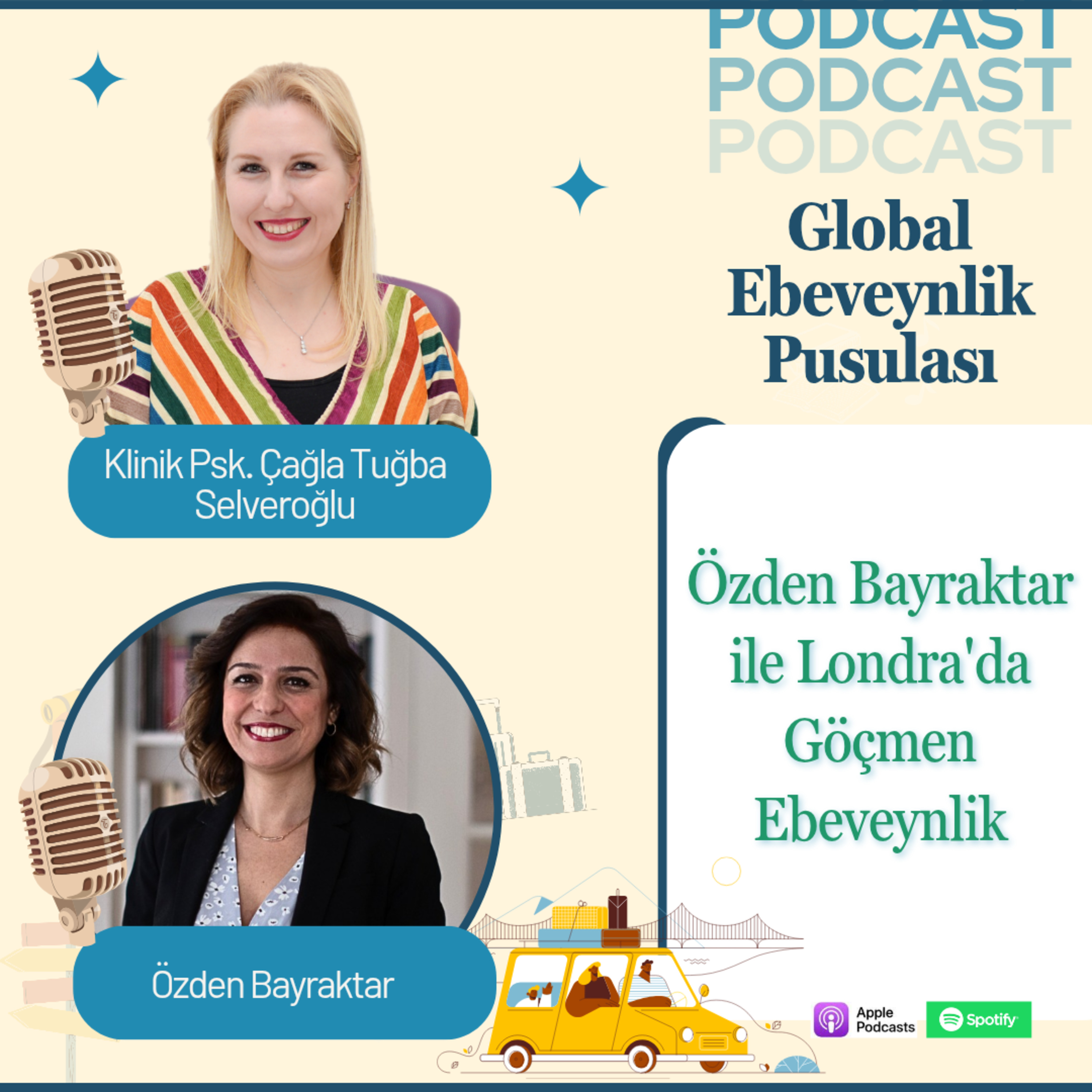 Özden Bayraktar: Londra’da Göçmen Ebeveynlik | Expat Parenting & Cultural Adaptation | E026 episode artwork