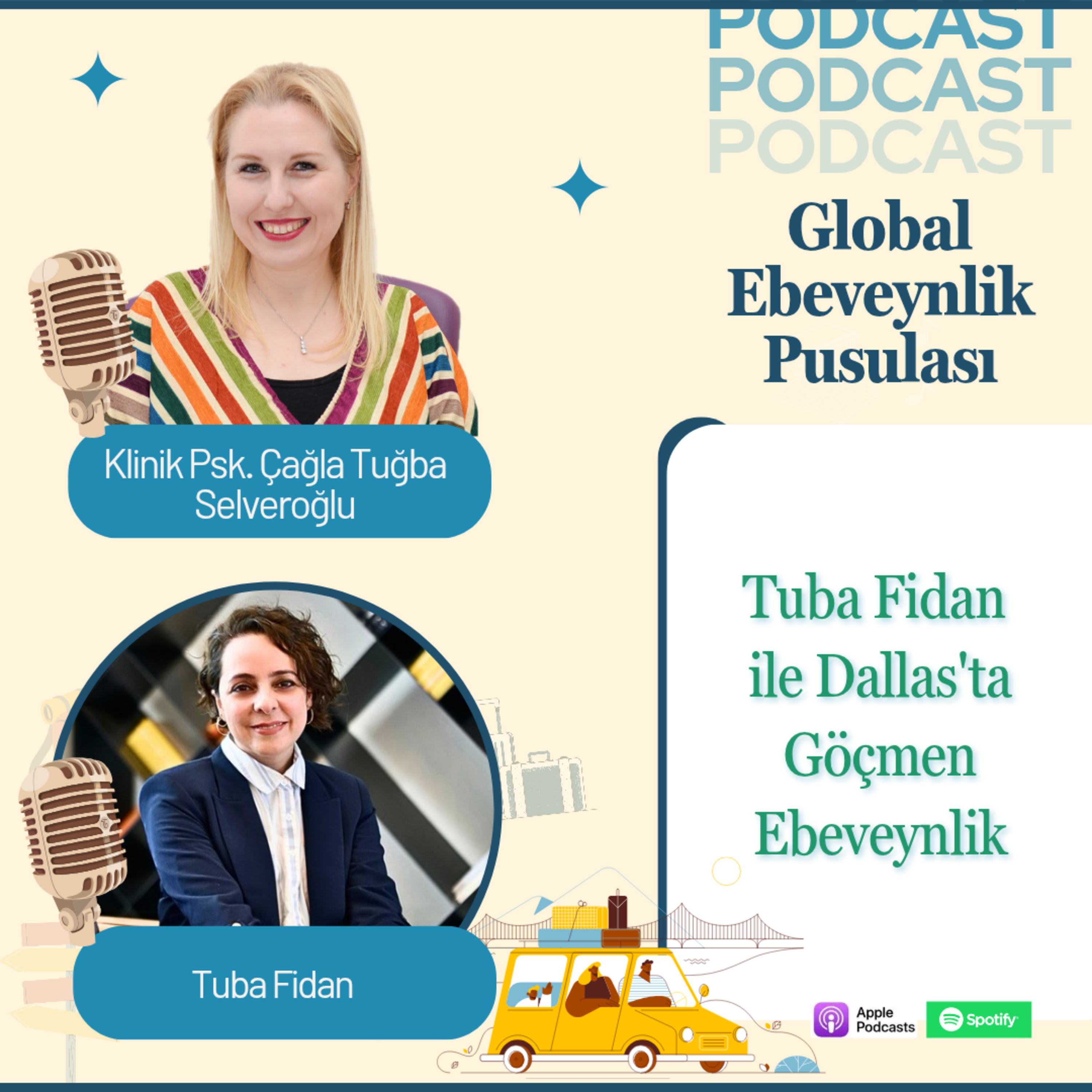 Tuba Fidan: Dallas’ta Göçmen Ebeveynlik | Expat Parenting & Cultural Adaptation | E028 episode artwork