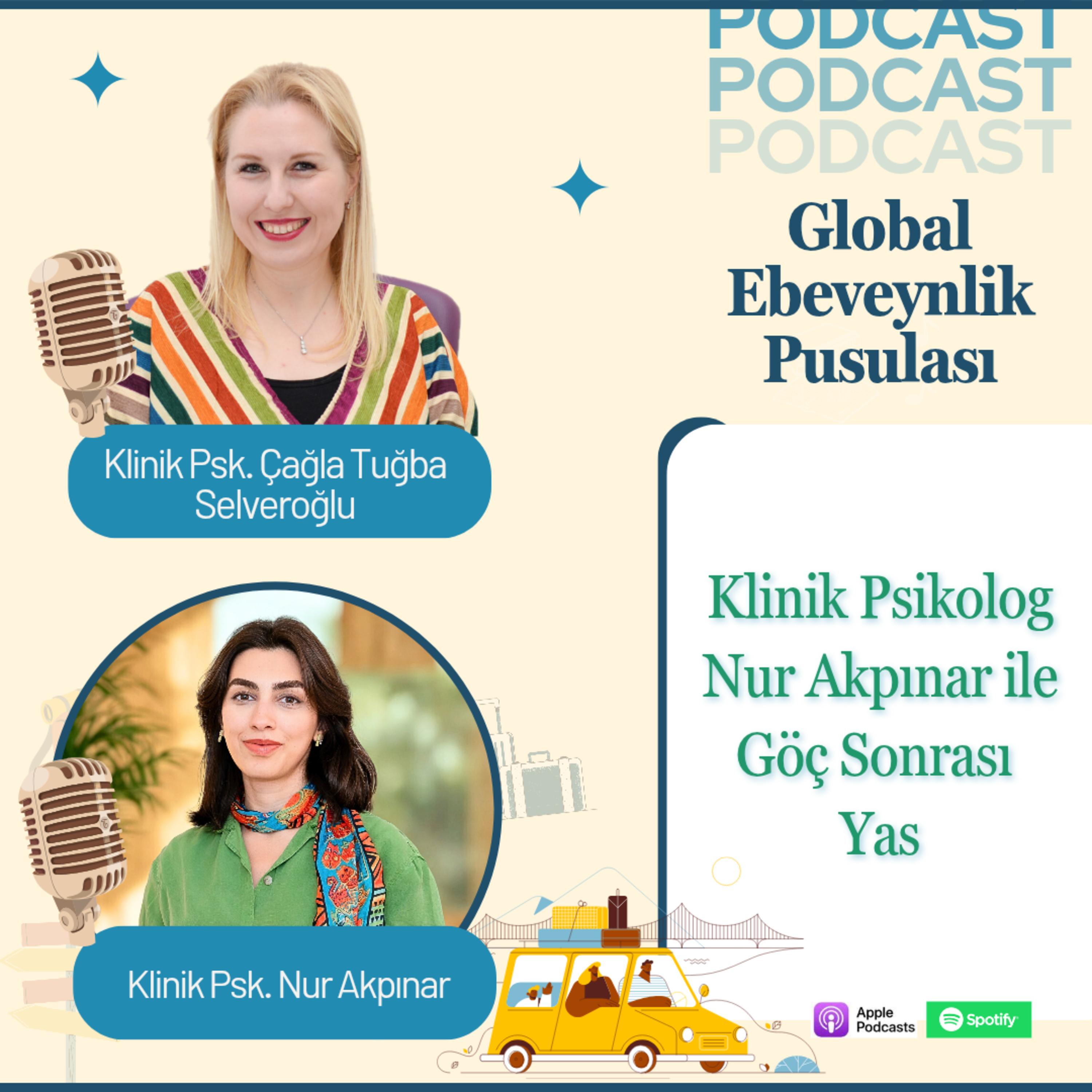 Klinik Psikolog Nur Akpınar: Göç Sonrası Yas | Migration Grief & Emotional Adaptation | E032 episode artwork