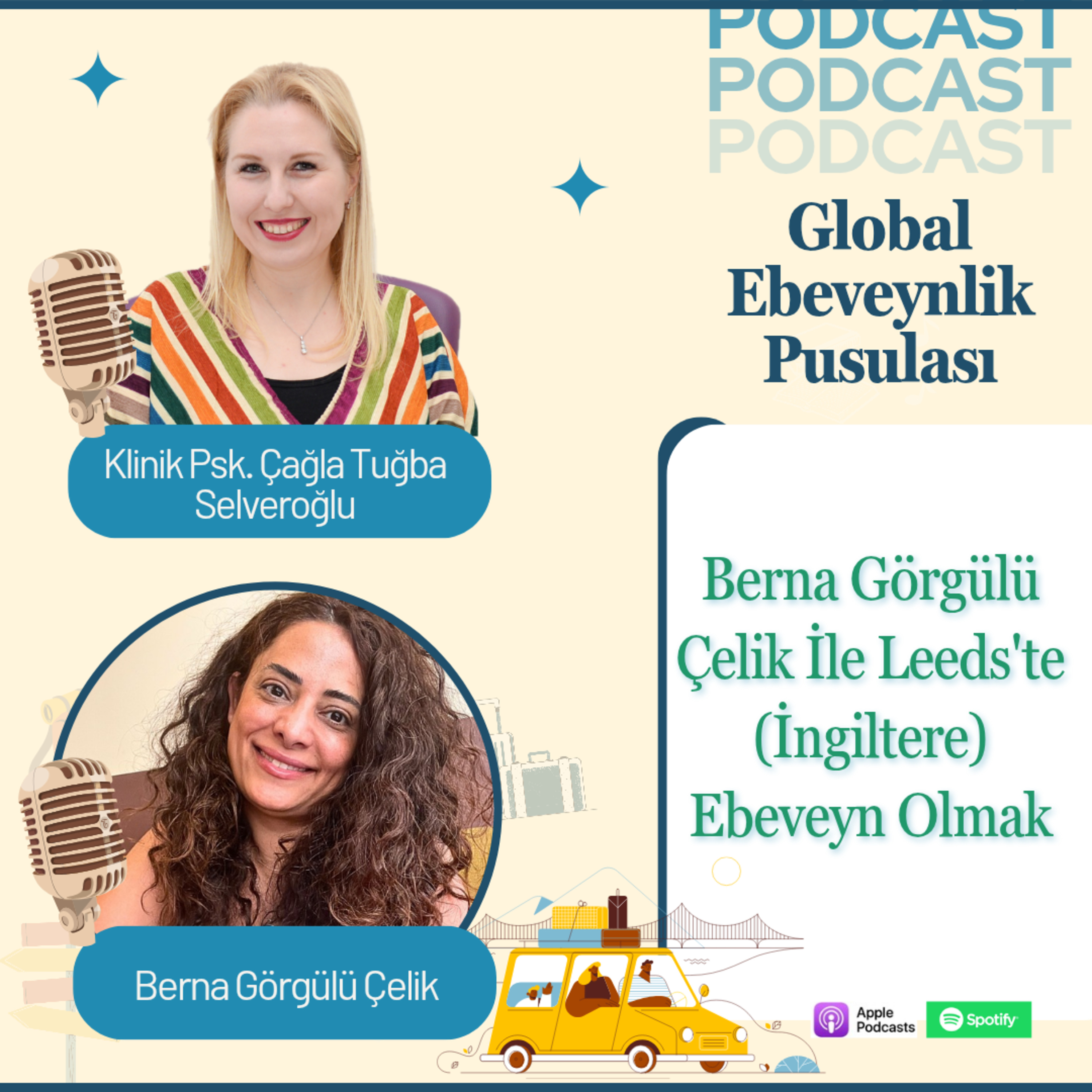 Berna Görgülü Çelik: Leeds’de (İngiltere) Ebeveyn Olmak | Expat Parenting in the UK & Cultural Adaptation | E037 episode artwork