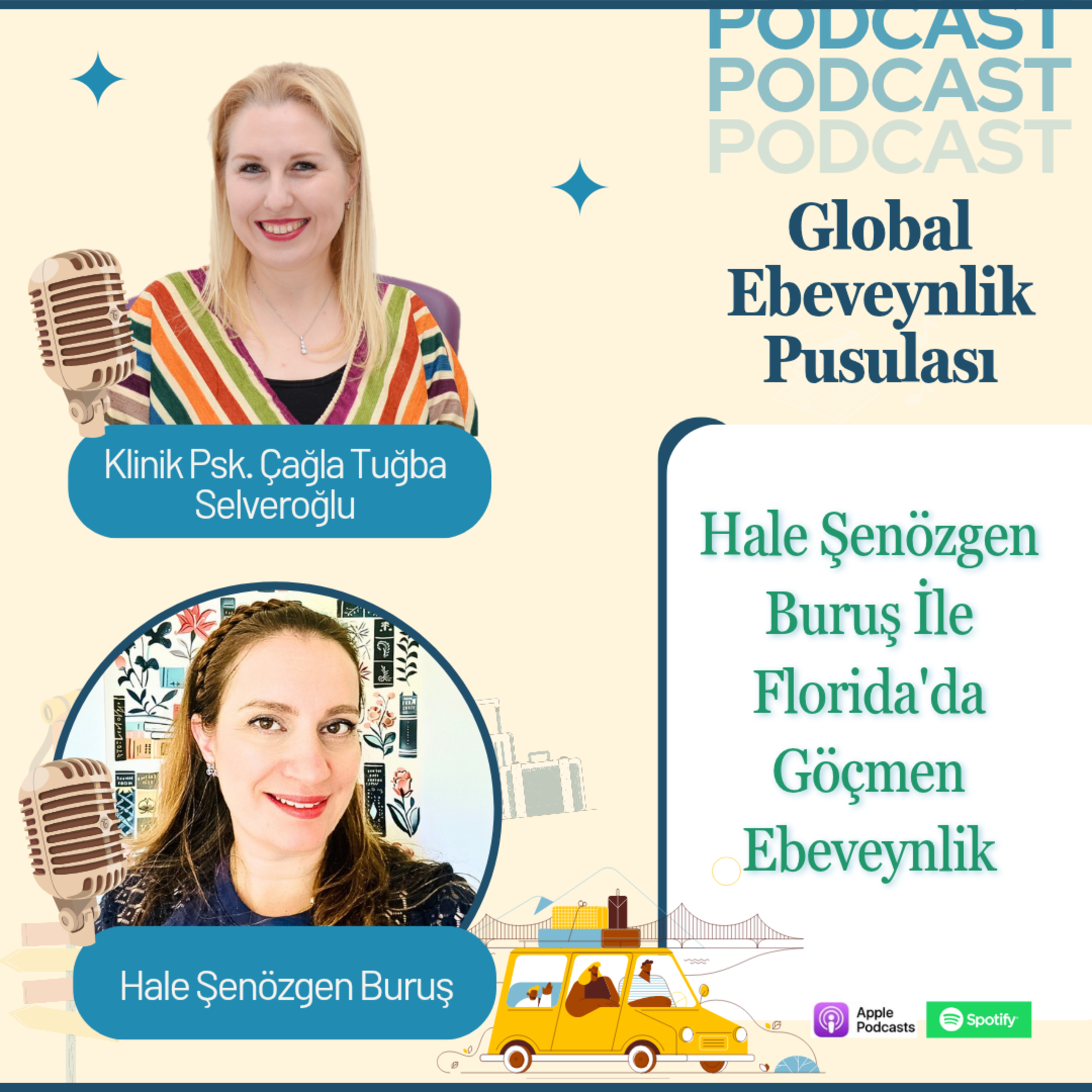 Hale Şenözgen Buruş: Florida’da Göçmen Ebeveynlik | Expat Parenting in the USA & Cultural Adaptation | E038 episode artwork