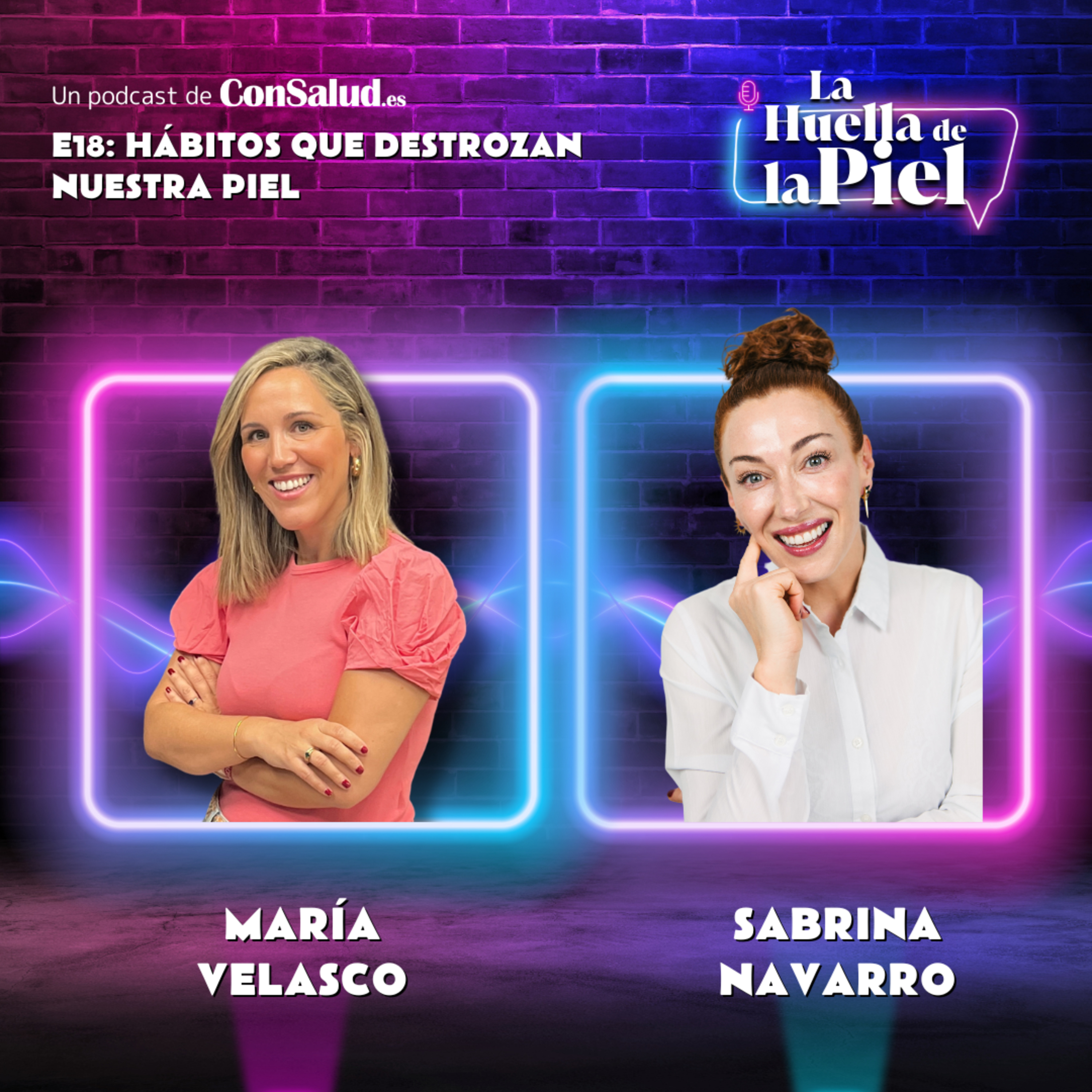T3. E18. Sabrina Navarro: Hábitos que destrozan nuestra piel episode artwork