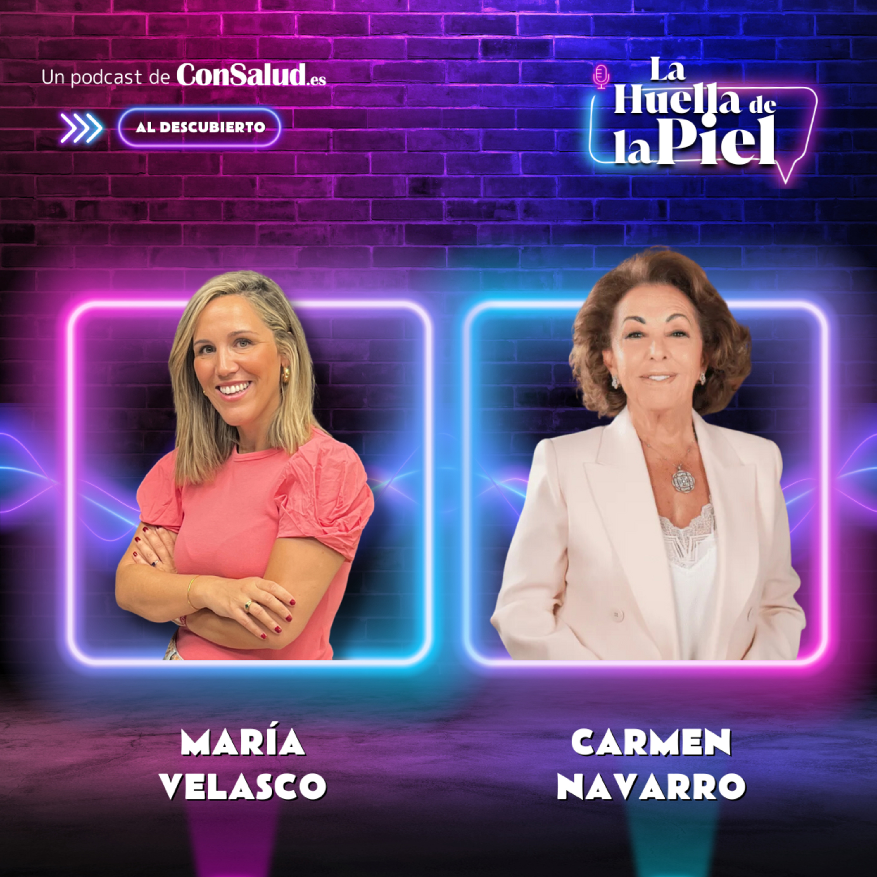 T3. E20. La Huella de la Piel... Al descubierto con Carmen Navarro episode artwork