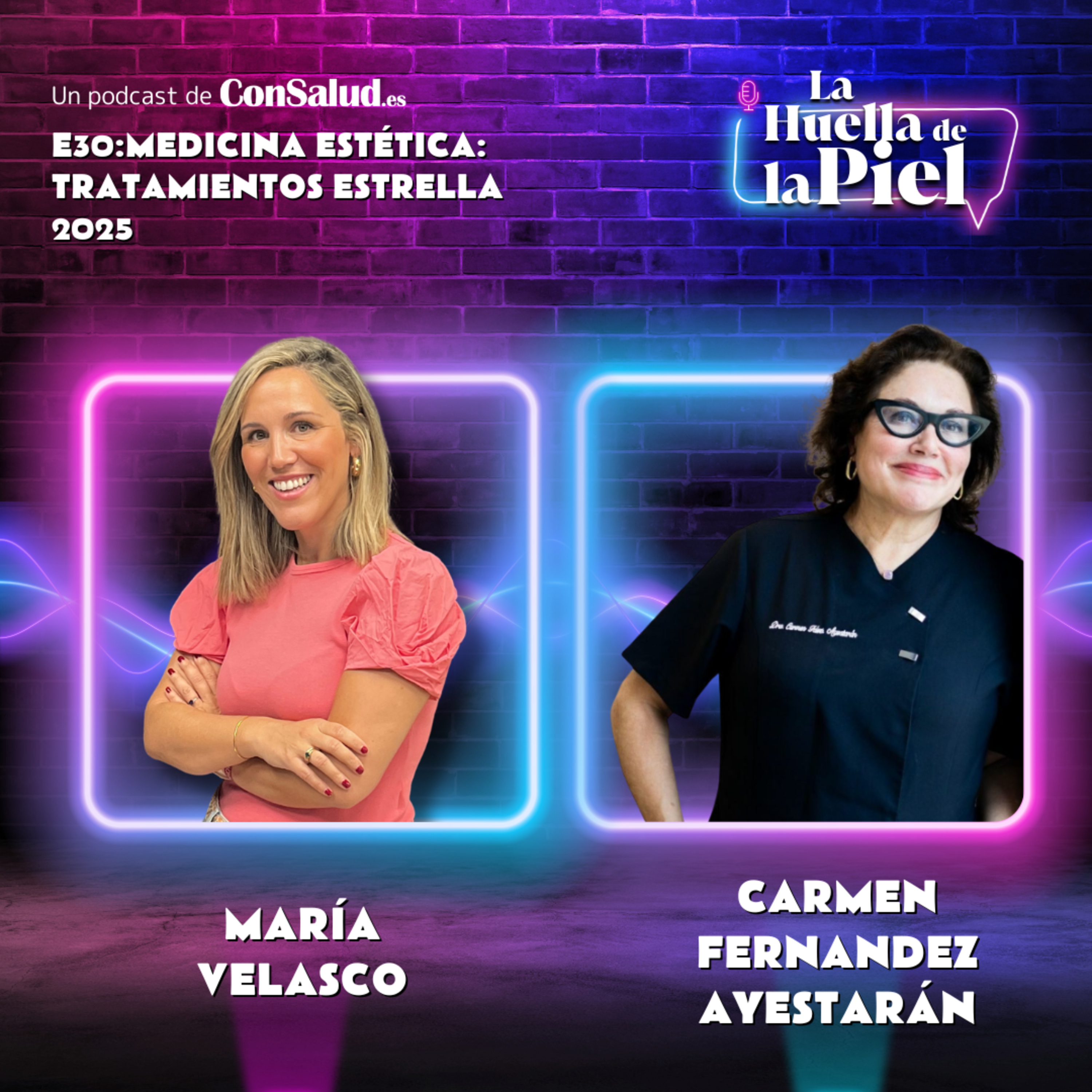 T3. E30. Carmen Fernández Ayestarán: Tratamientos estrella en Medicina Estética episode artwork