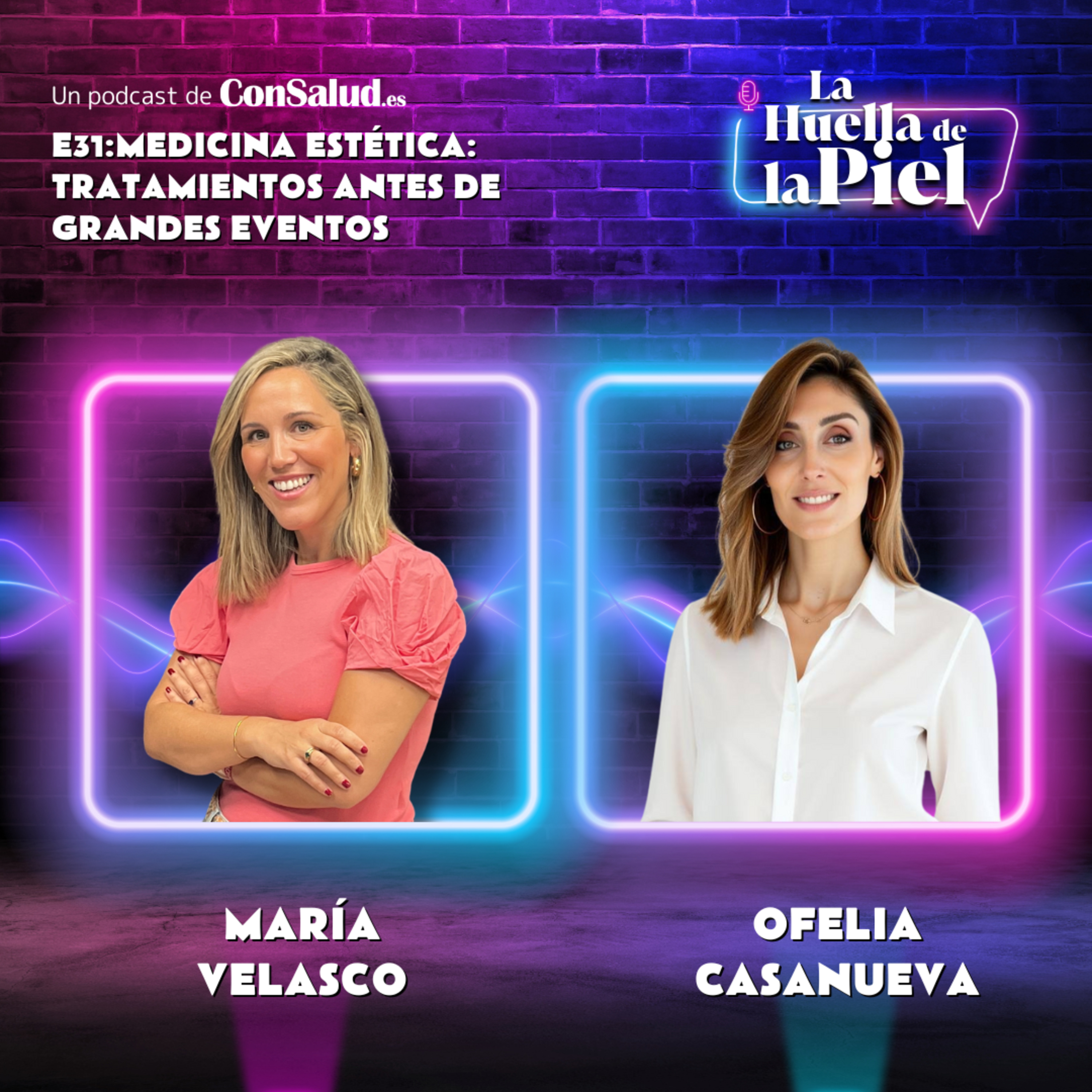 T3. E31. Ofelia Casanueva: Tratamientos de Medicina Estética antes de eventos episode artwork
