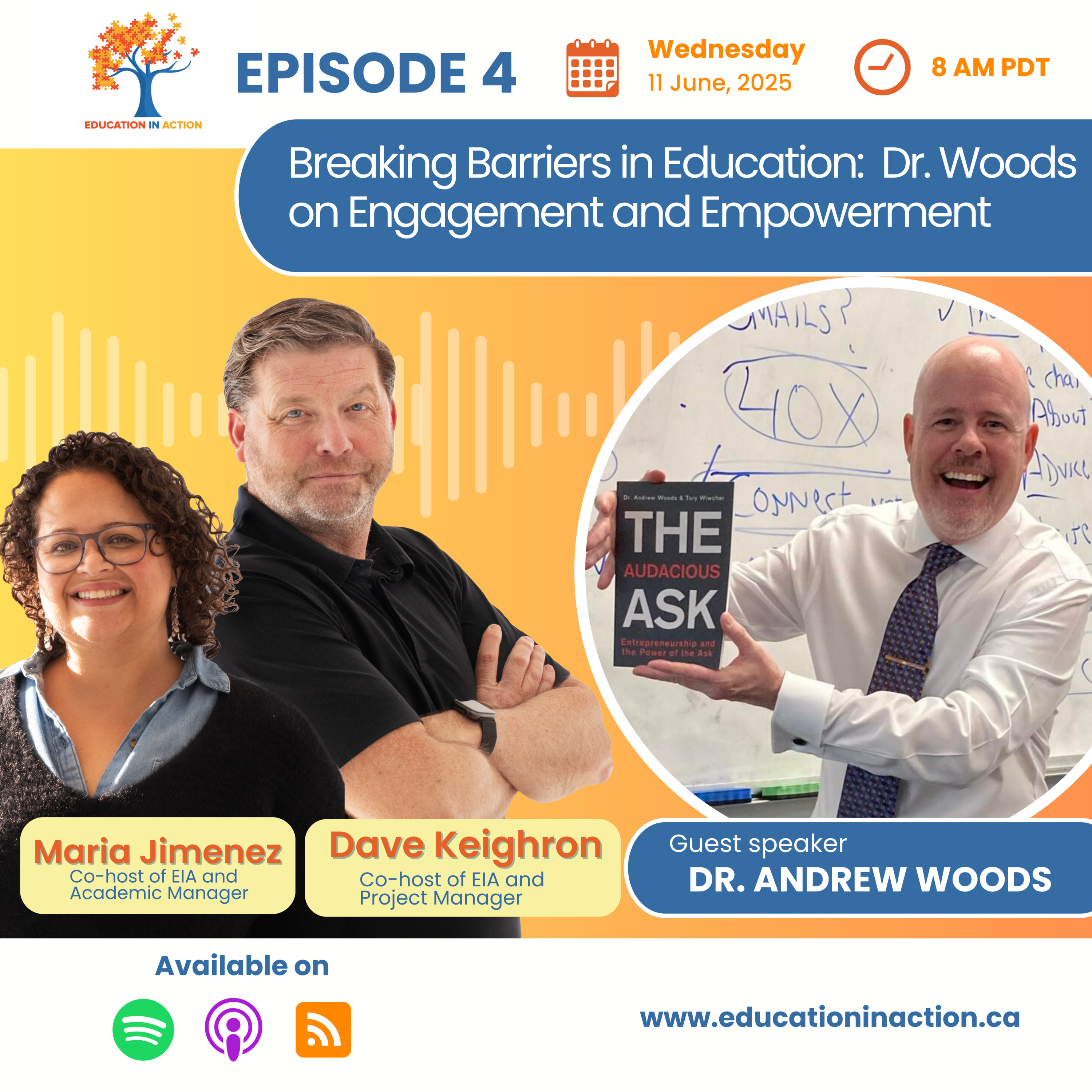 Breaking Barriers in Education: Dr. Woods on Engagement and Empowerment. episode artwork