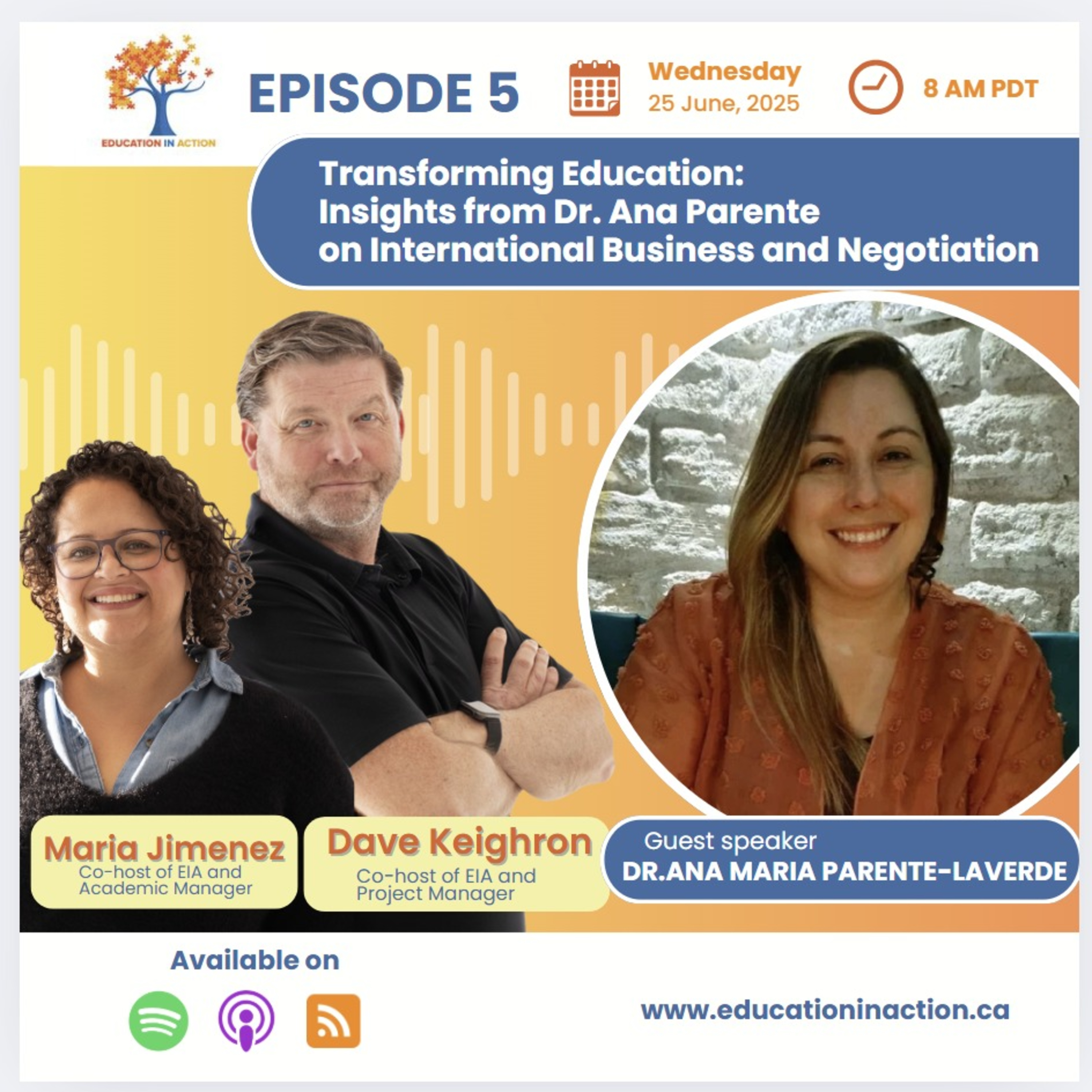 Transforming Education: Insights from Dr. Ana Parente on International Business Negotiation episode artwork