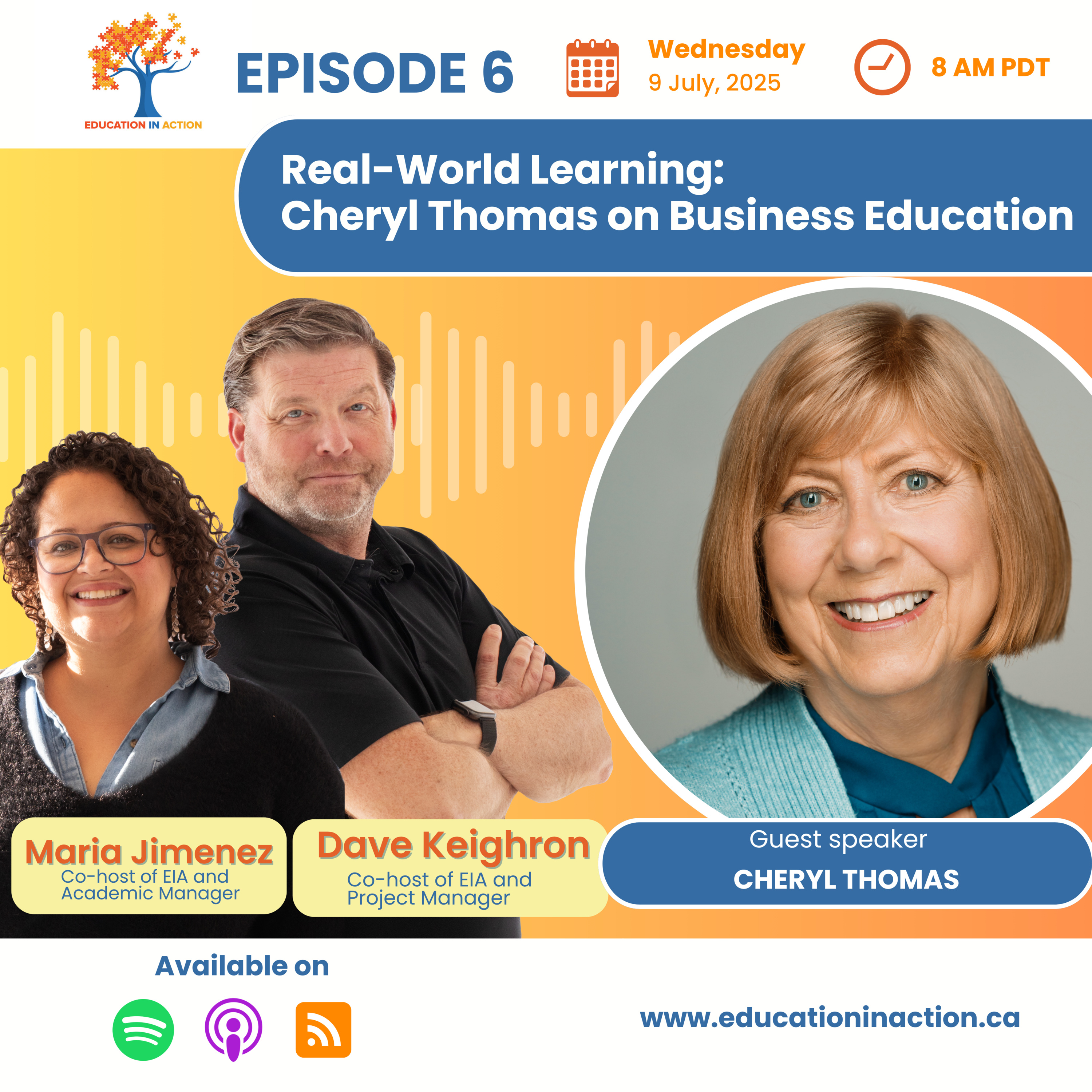 Real-World Learning: Cheryl Thomas on Business Education episode artwork