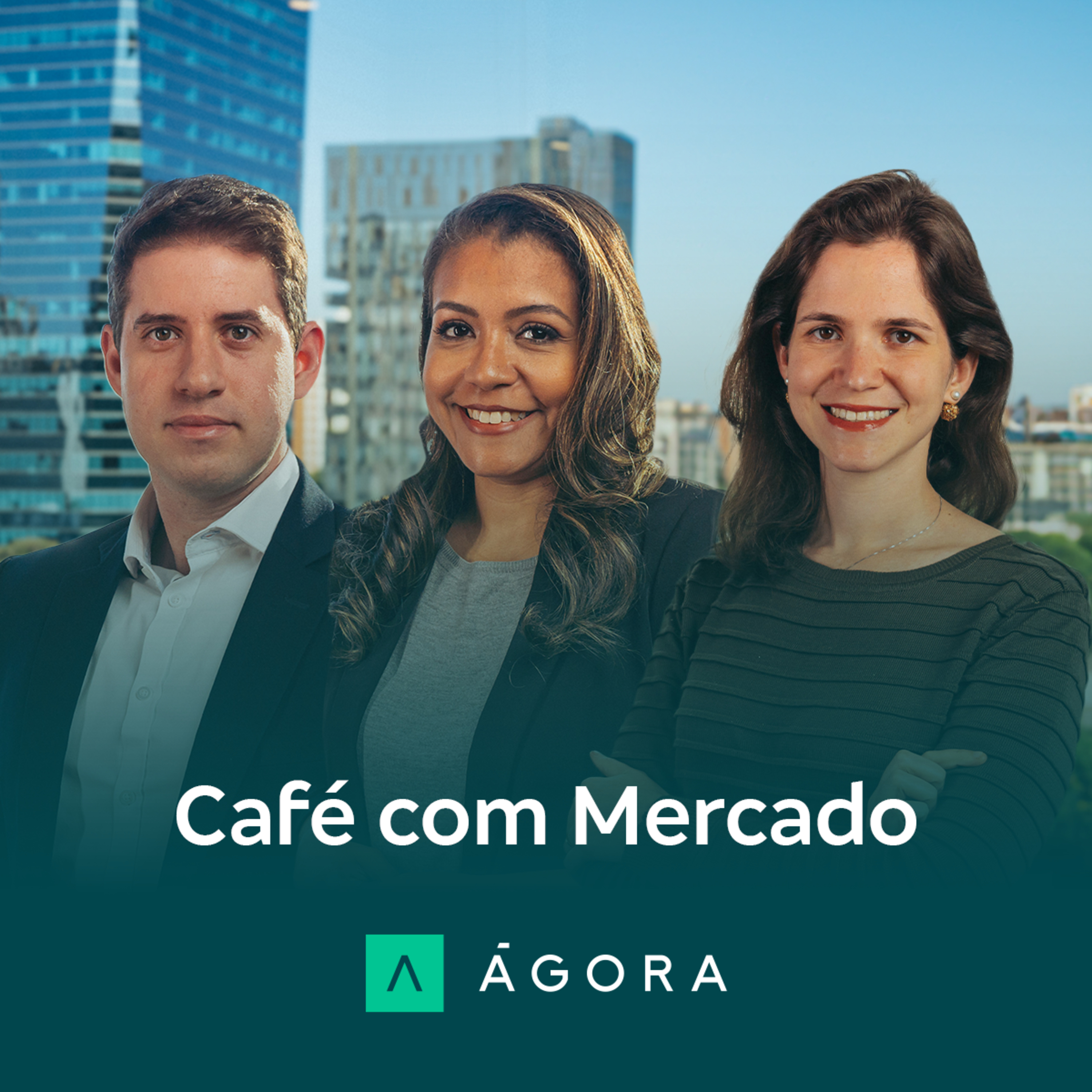 Café com Mercado - Diante sinais de desaceleração econômica nos EUA e Brasil, o mercado se prepara para corte de juros - 29/08/2025 episode artwork