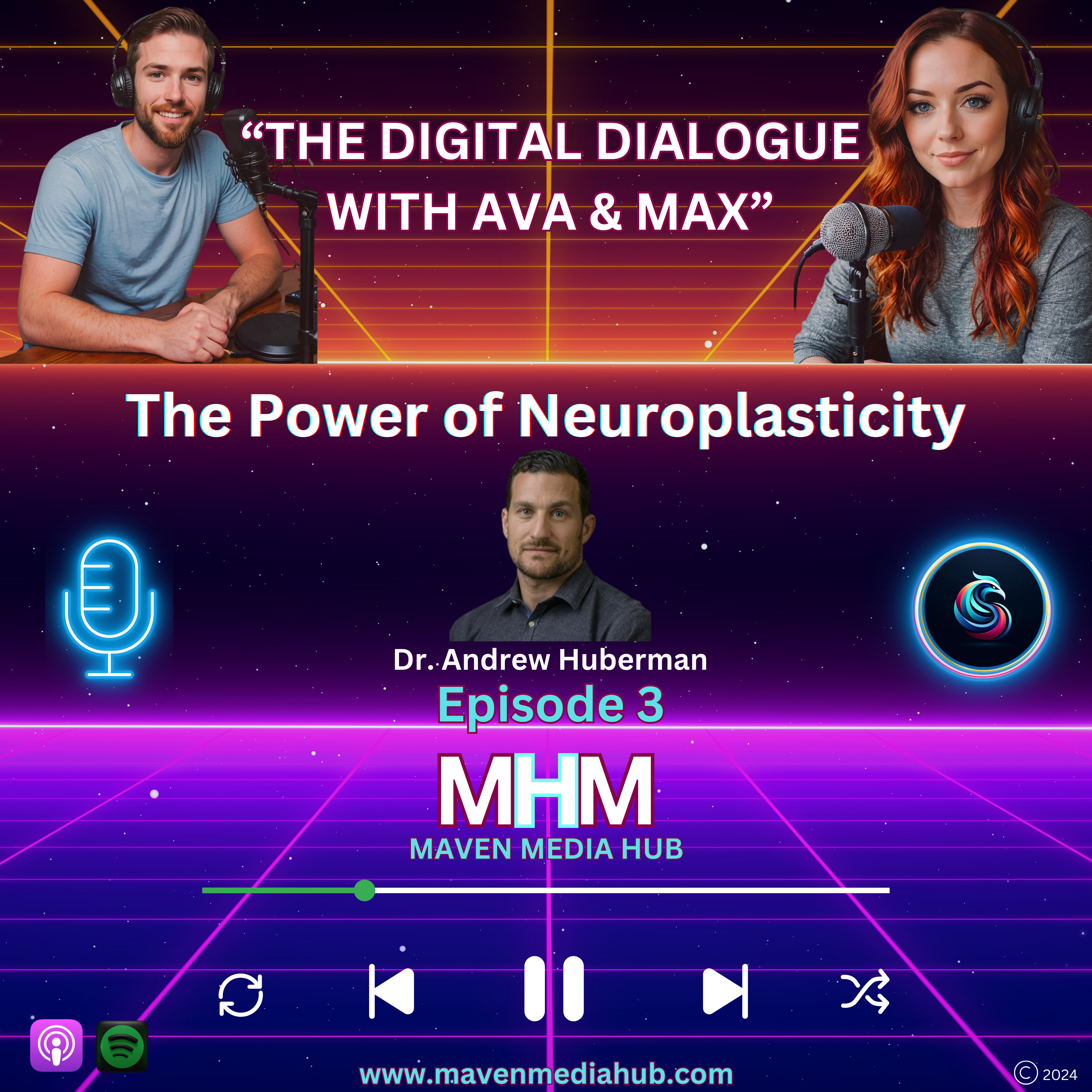 Episode 4: Change Your Brain - The Power of Neuroplasticity with Dr. Andrew Huberman episode artwork