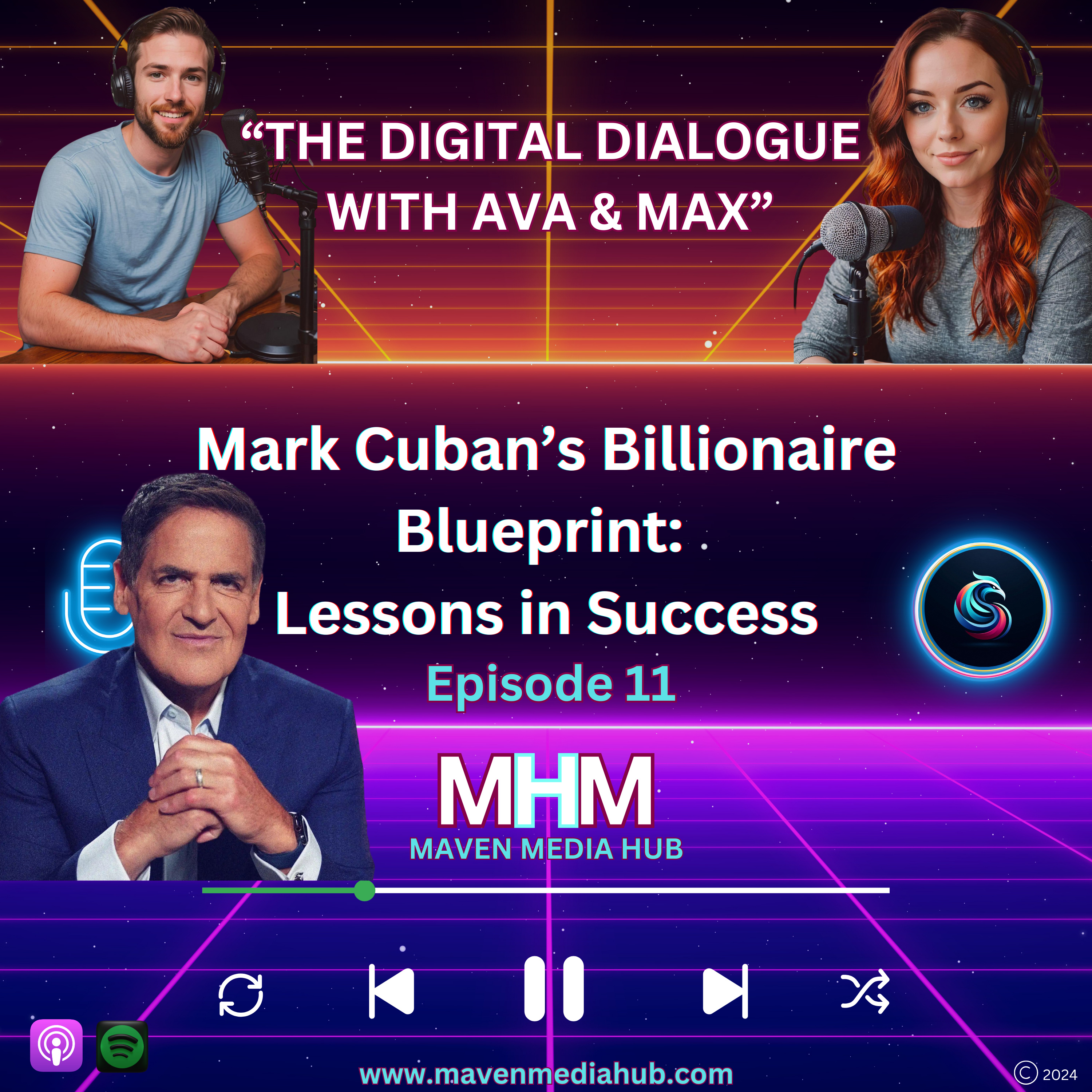 Episode 11: Mark Cuban’s Billionaire Blueprint: Lessons in Success episode artwork