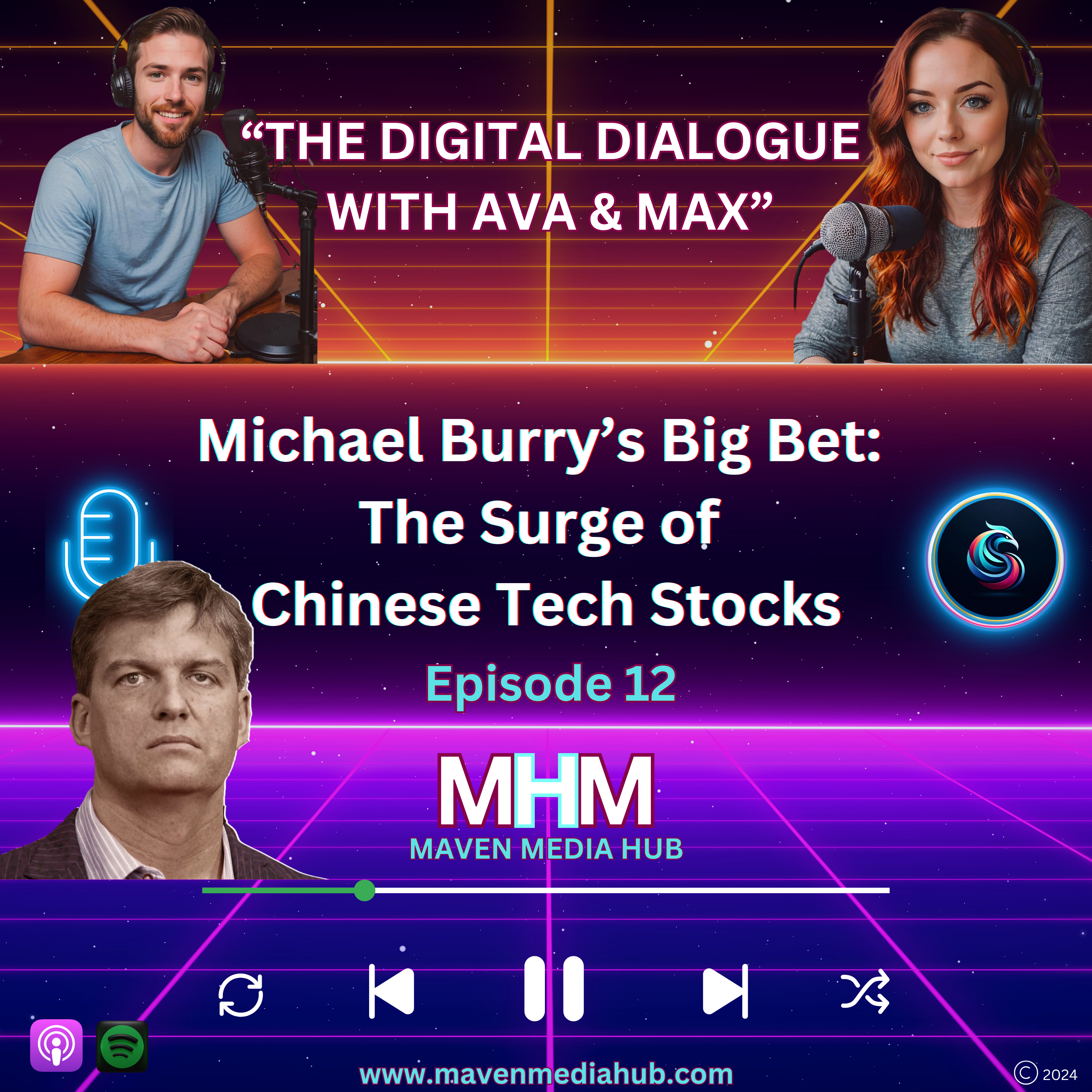 Episode 12 Michael Burry’s Big Bet: The Surge of Chinese Tech Stocks episode artwork