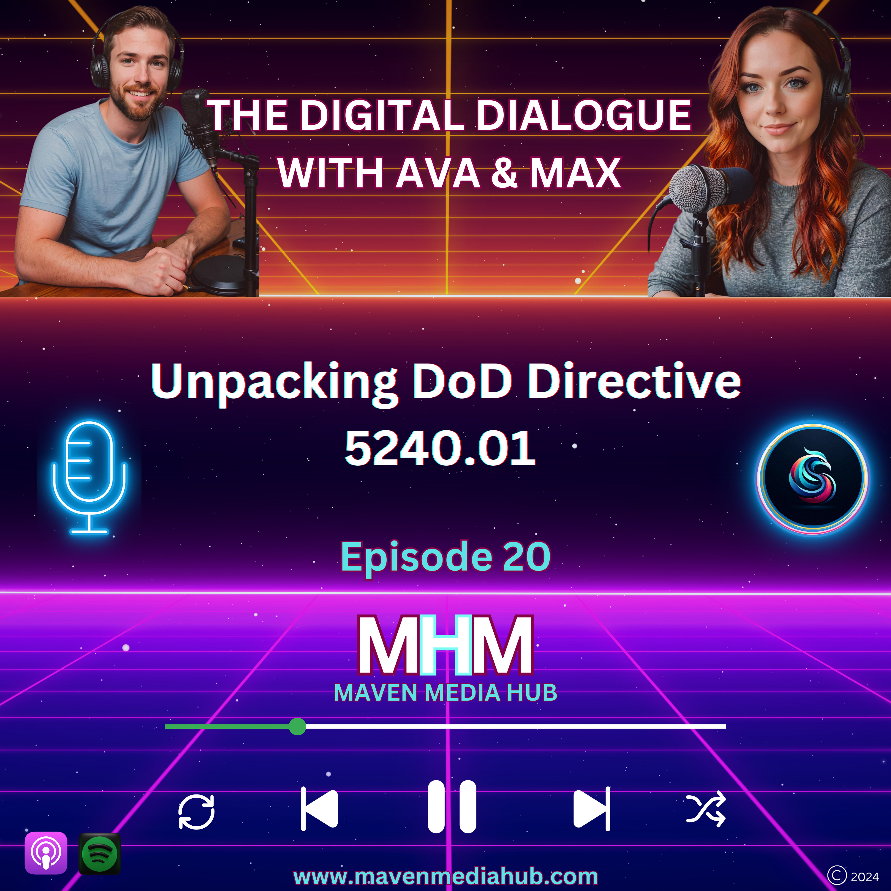 Episode 20: Unpacking DoD Directive 5240.01  episode artwork