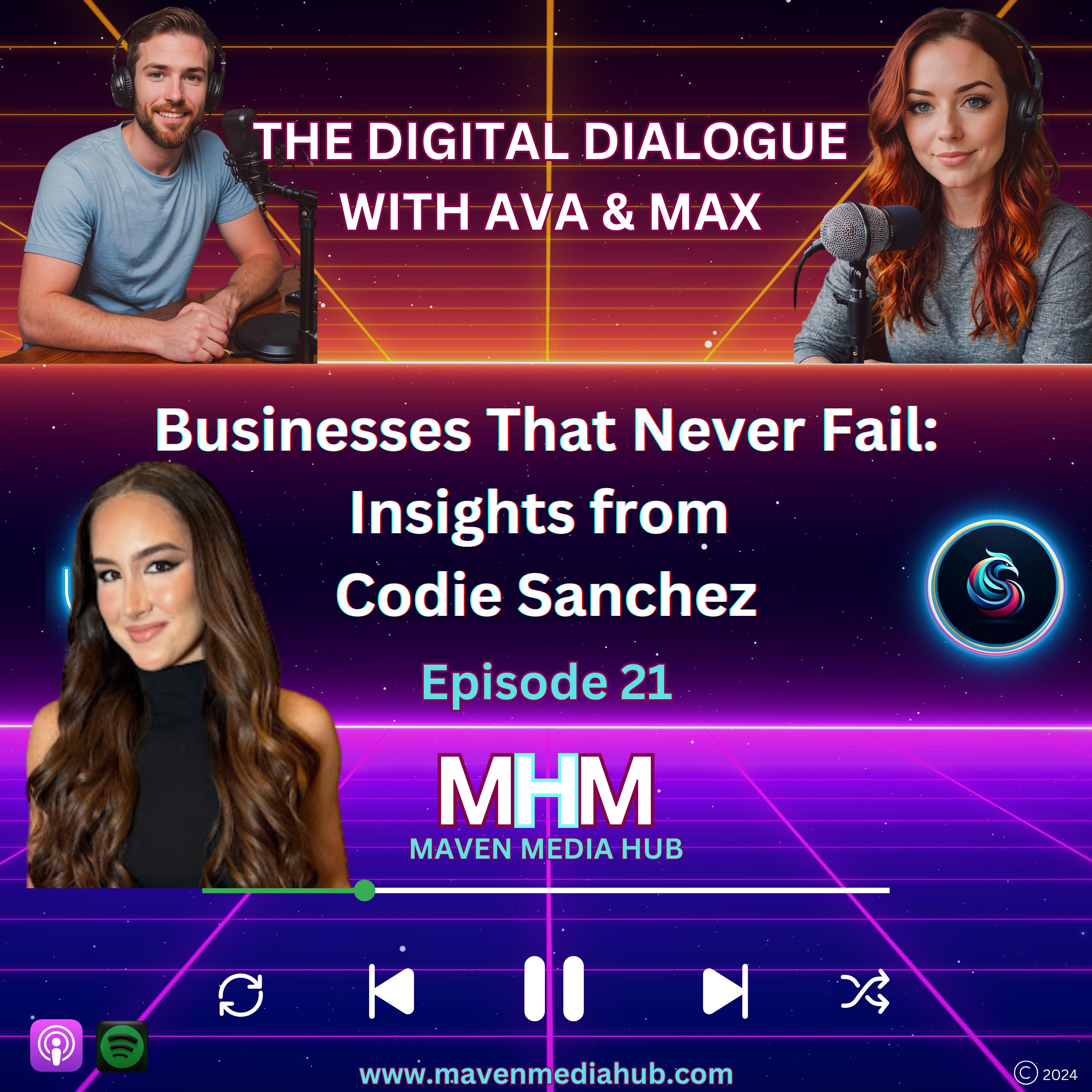 Episode 21: Businesses That Never Fail: Insights from Codie Sanchez episode artwork
