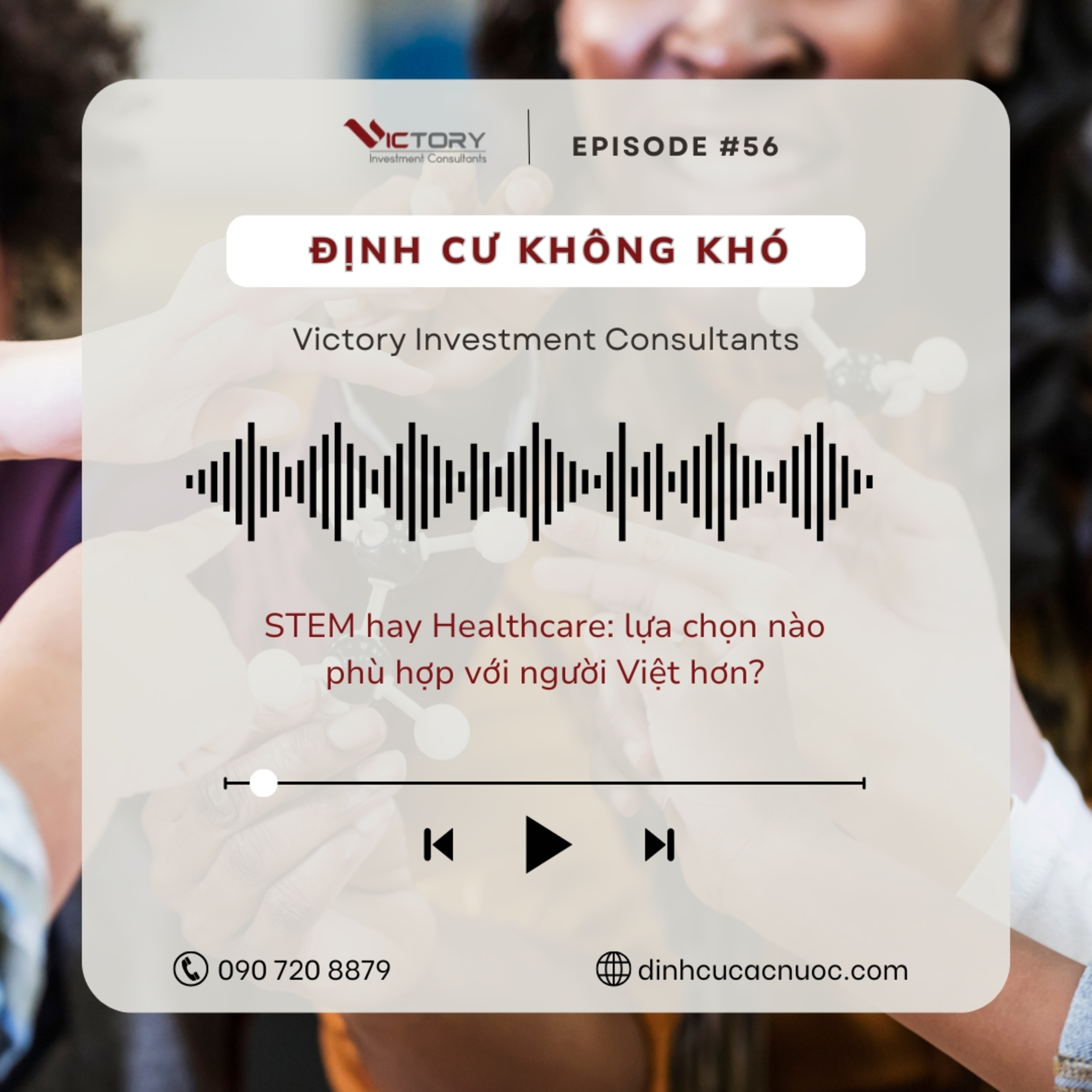Episode#56: STEM hay Healthcare: lựa chọn nào phù hợp với người Việt hơn? episode artwork