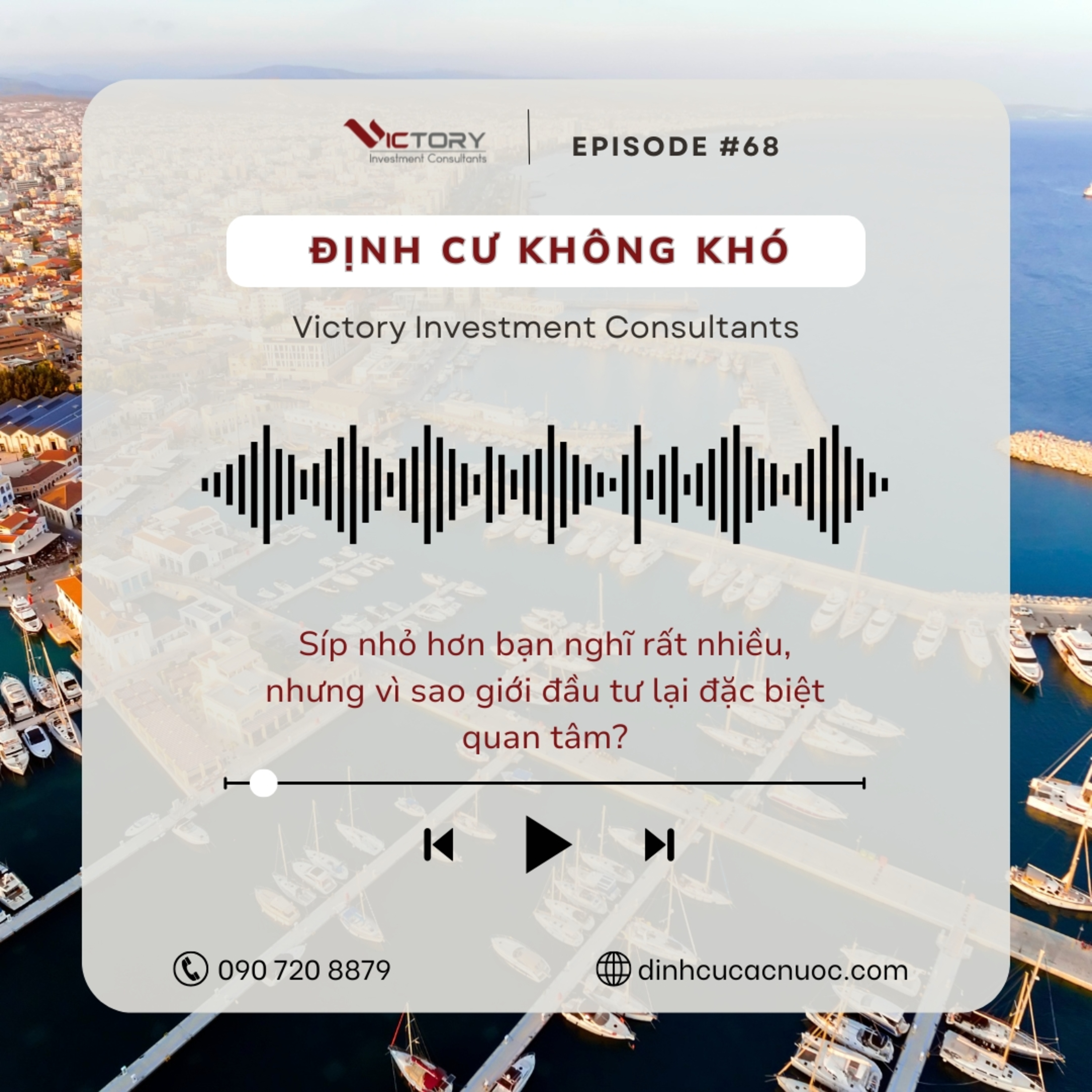 Episode#68: Síp nhỏ hơn bạn nghĩ rất nhiều, nhưng vì sao giới đầu tư lại đặc biệt quan tâm? episode artwork