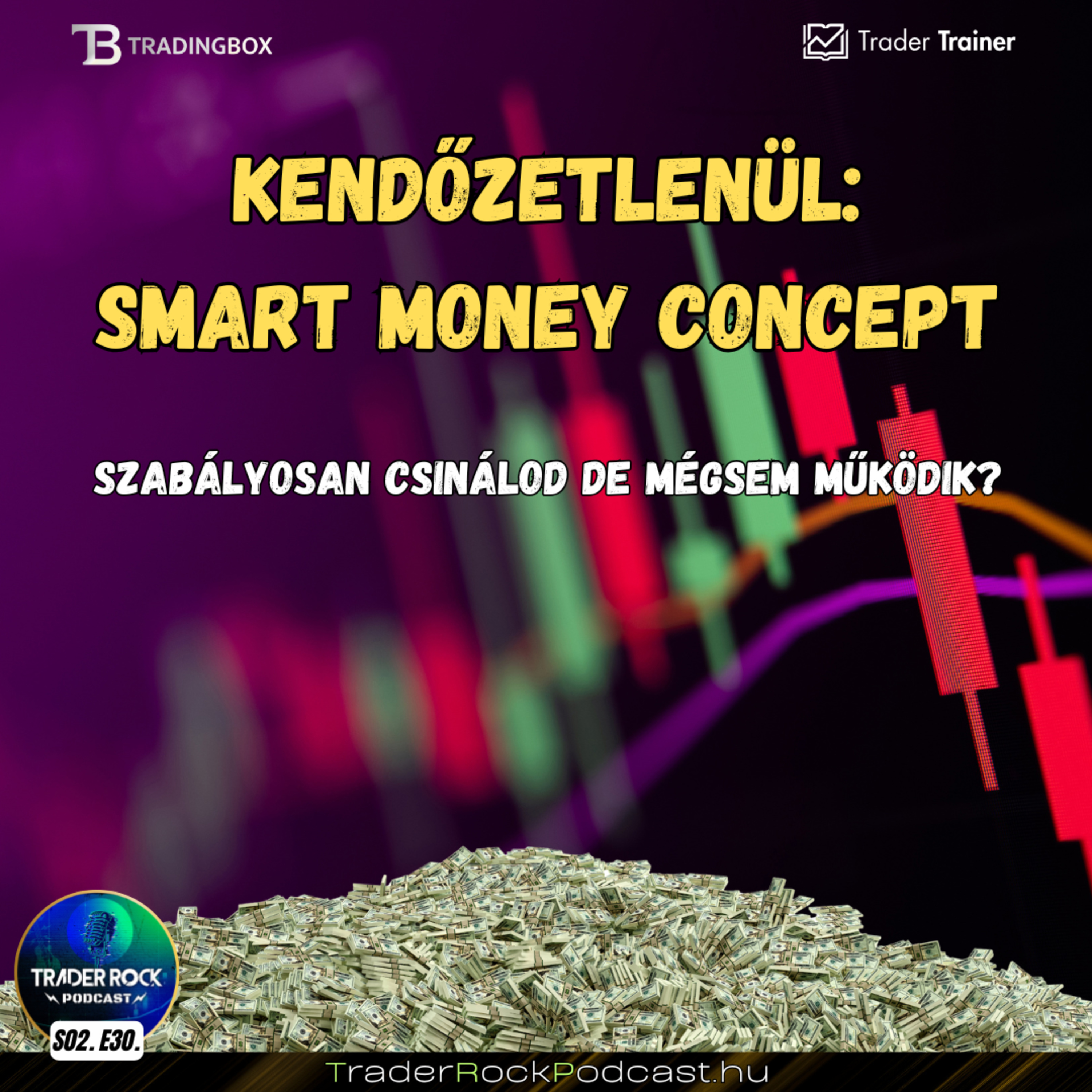 🟢Forex Podcast || A Smart Money illúziója – Mitől lenne más mint a már ismert stratégiák? || S02E30 episode artwork