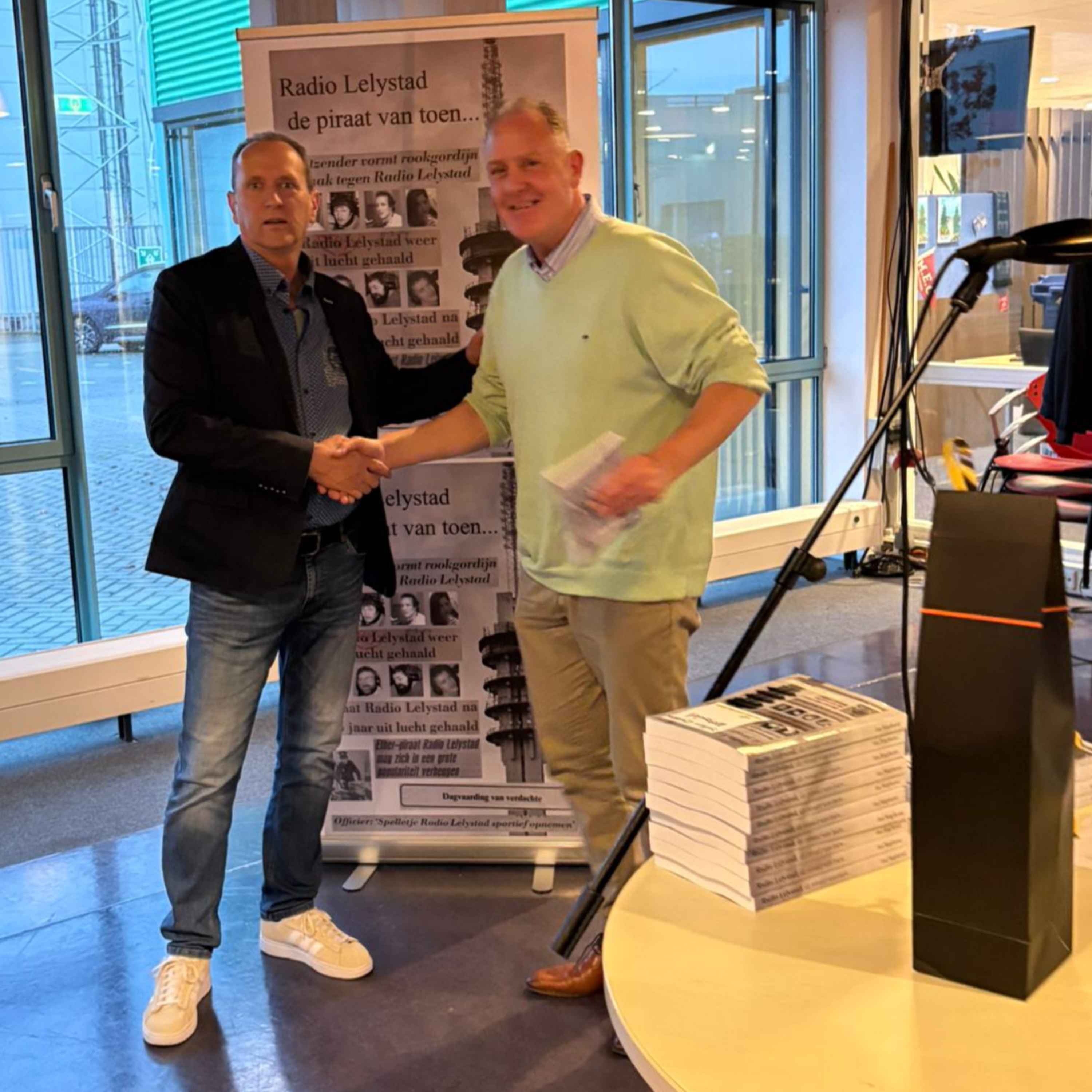 Radio Lelystad de piraat van toen...