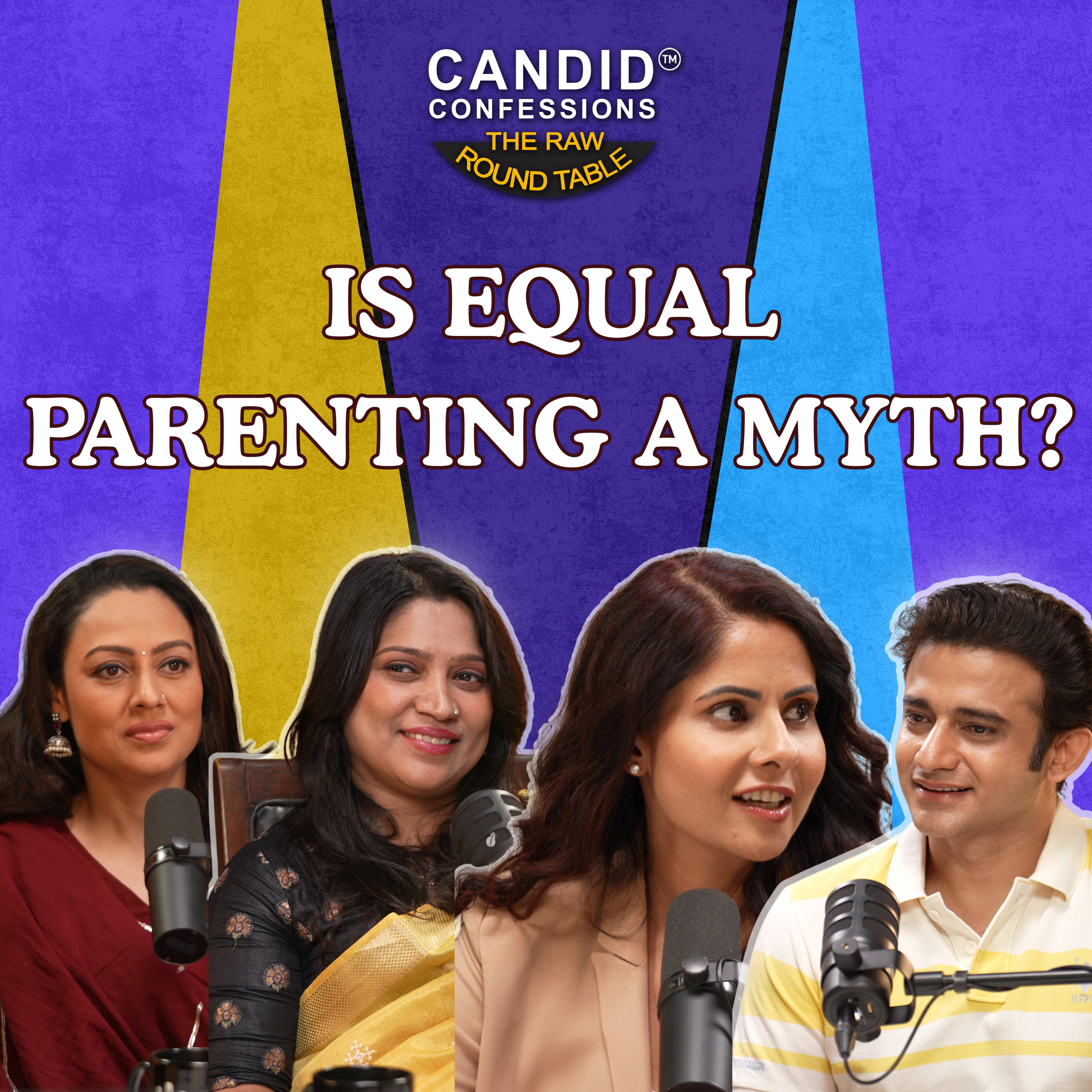 EQUAL PARENTING DEBATE: SHOULD FATHERS DO MORE? | Gouri Tonnk | Romit Raaj | Candid Confessions: The Raw Round Table episode artwork
