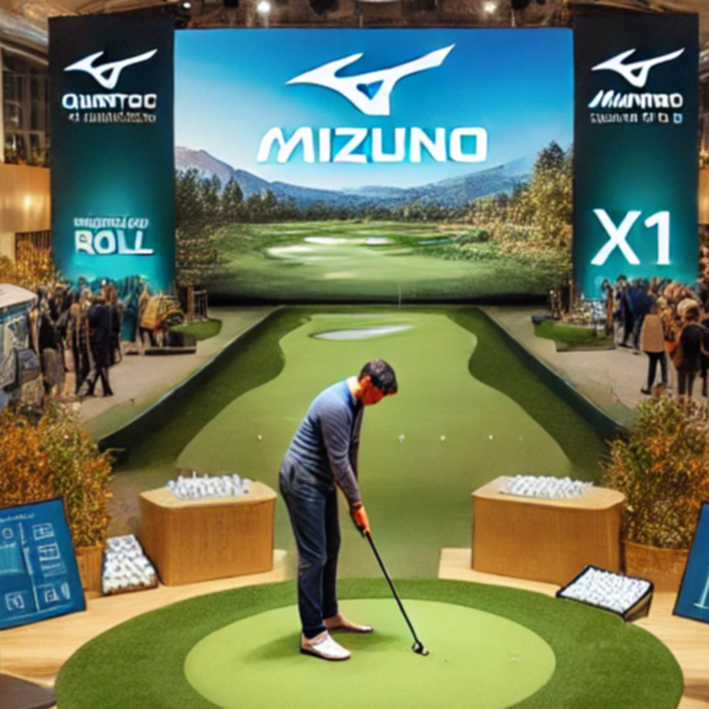 #30 The Podcast invitation you to the opening of a new indoor golf center in Mülheim.