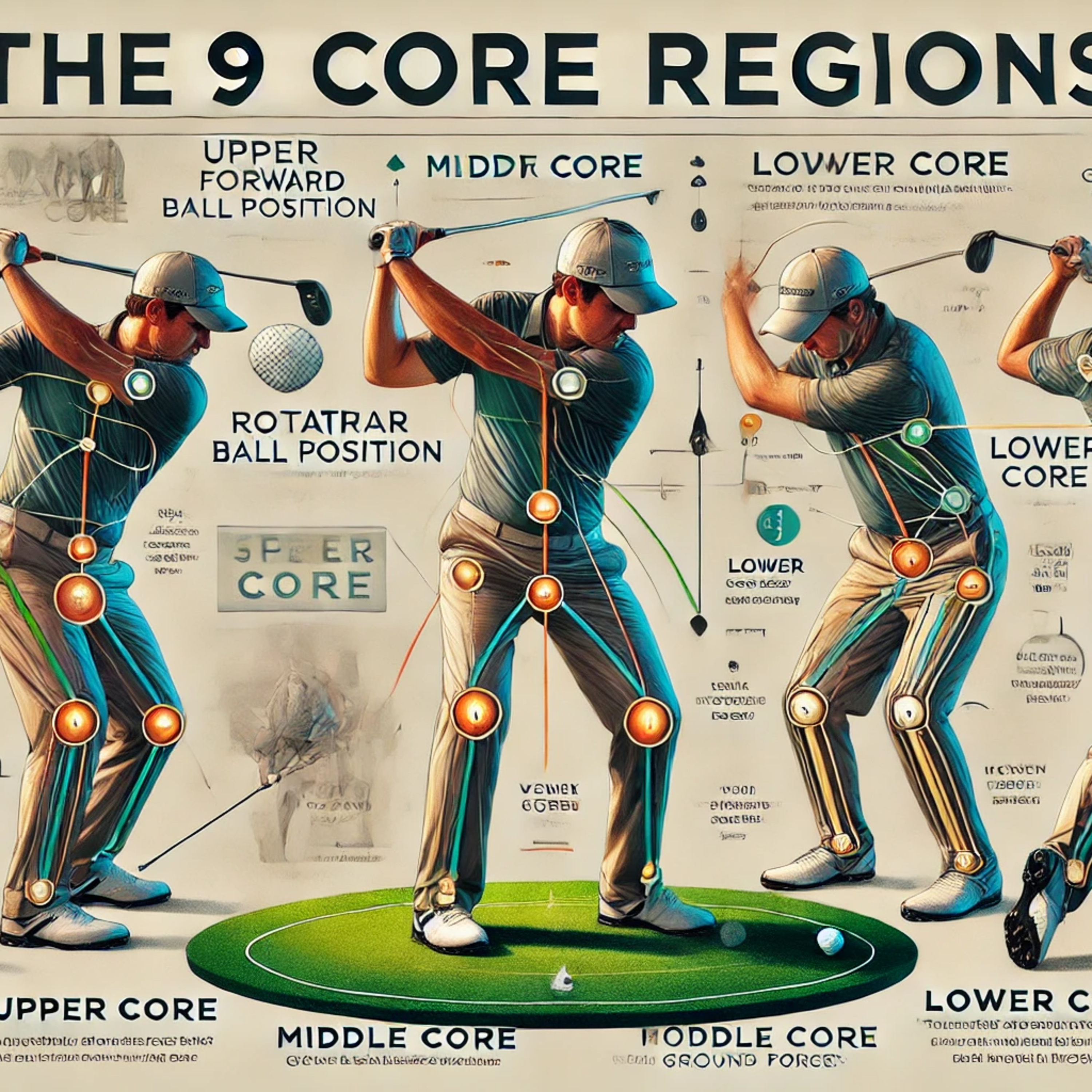 #87 The Uppercore Golfer A Biomechanical Guide.