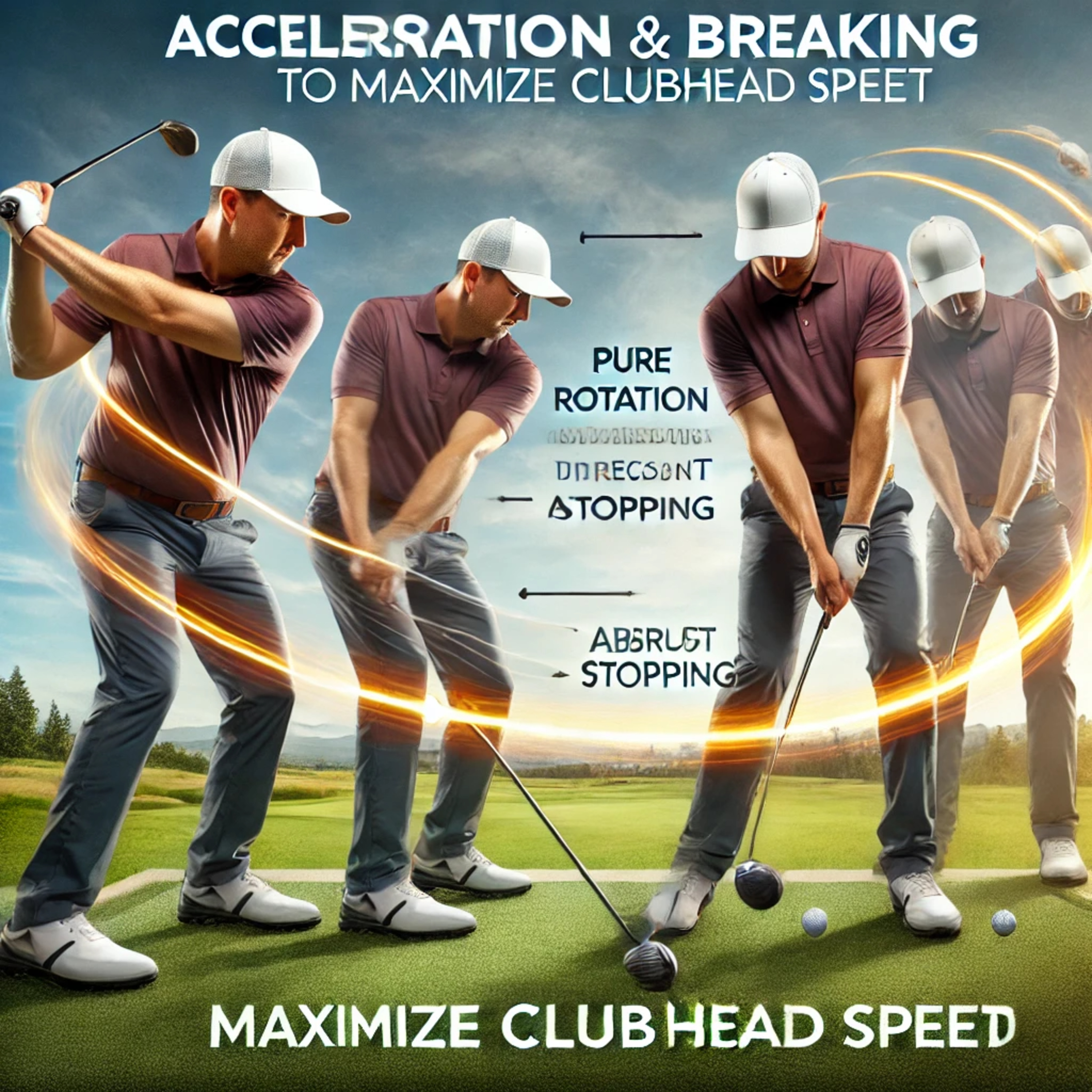 #162 Maximum Clubhead Speed: The Acceleration and Braking Method ⚡🏌️‍♂️