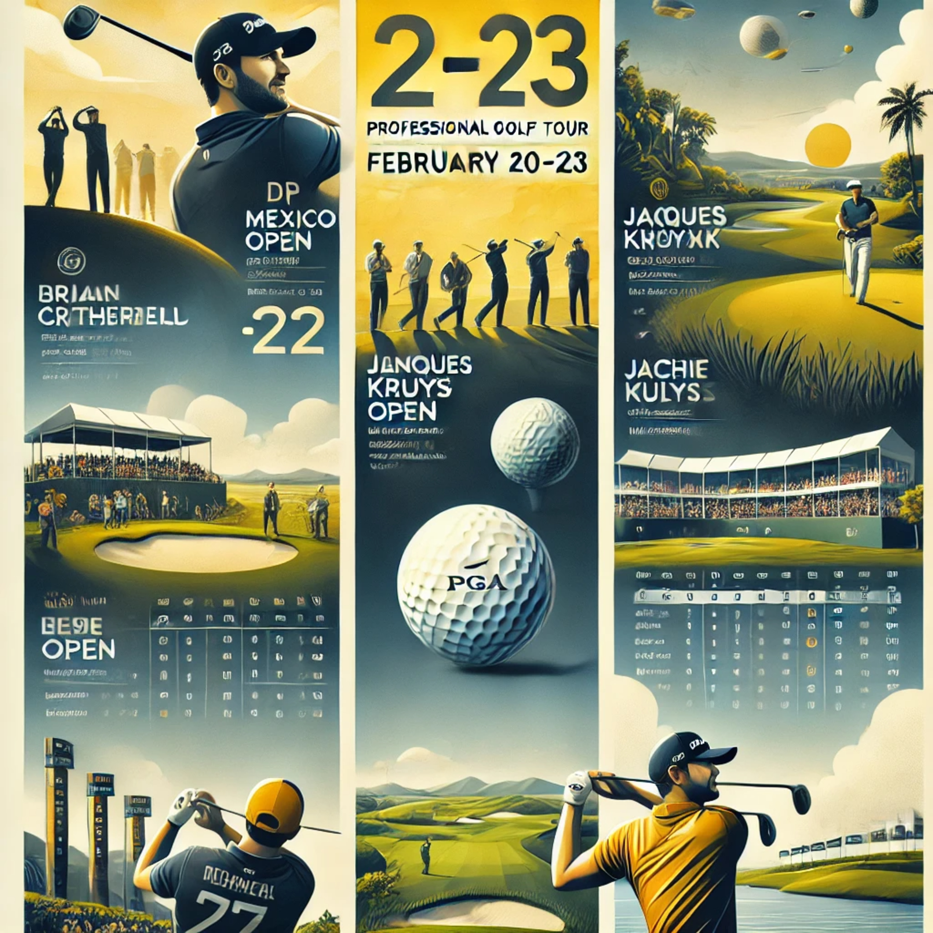 #146 🏌️‍♂️ Professional Golf Tournament Recaps: February 20-23 ⛳